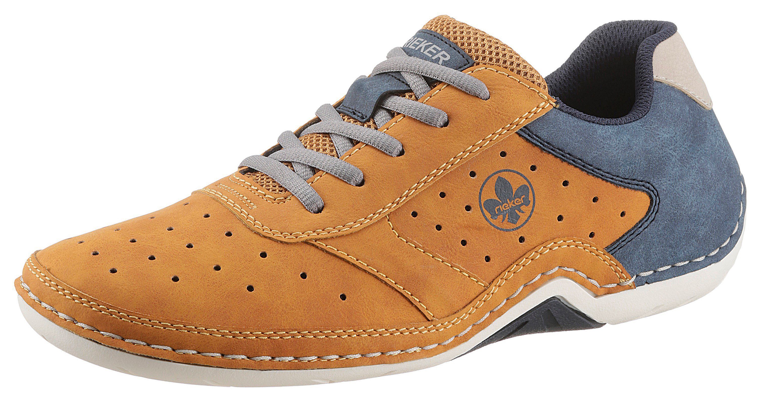 Rieker Sneaker, Schnürschuh, Halbschuh, Freizeitschuh mit MemoSoft-Innensoh günstig online kaufen