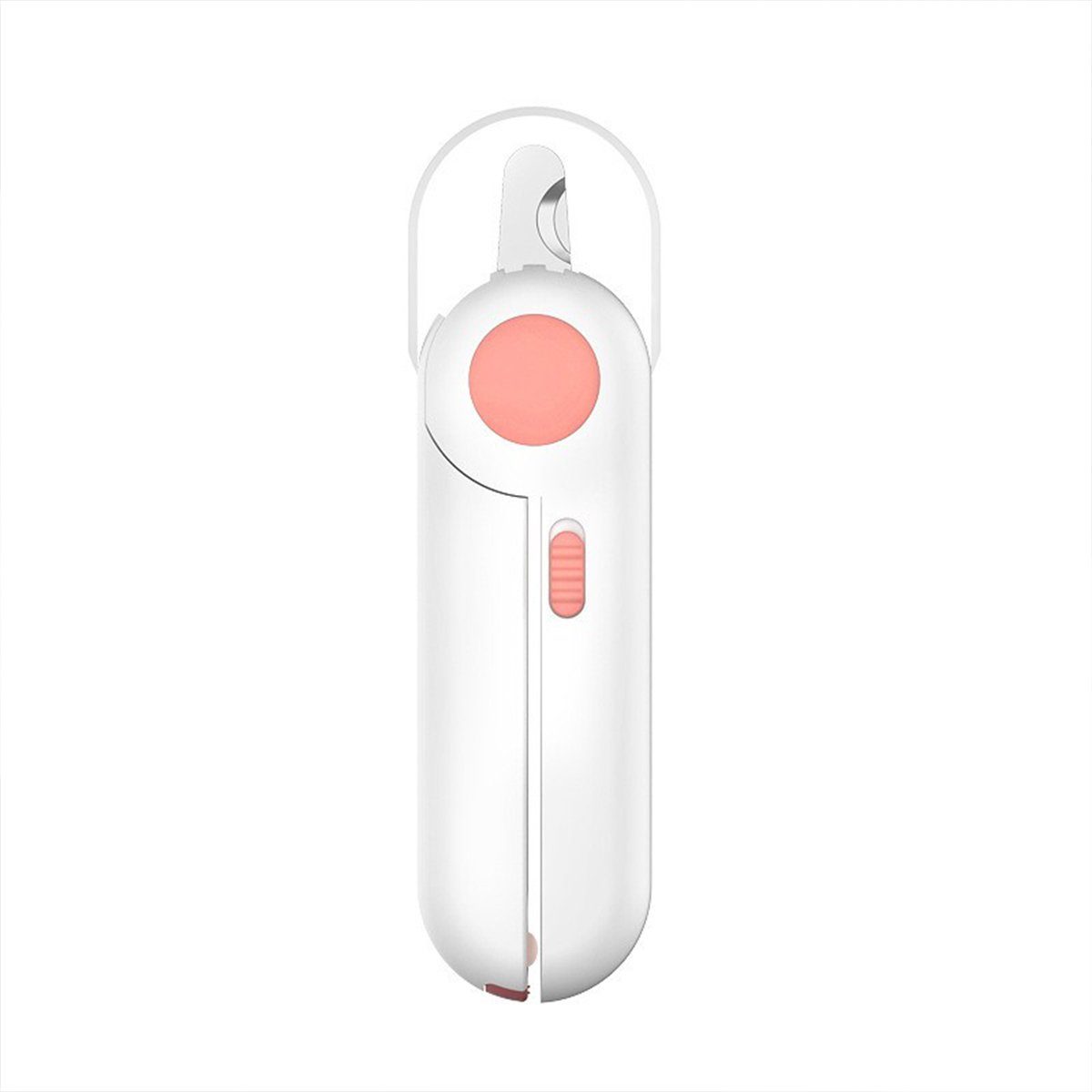 autolock Kräuterschere Nagelknipser mit Led-Licht Nagelfeile und Spritzfest, Krallenzange Krallenschneider Krallenschere für Hunde Katzen