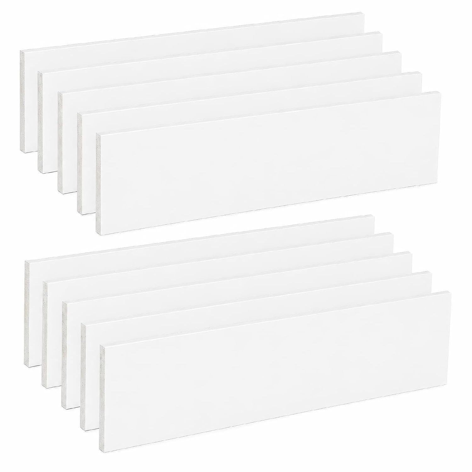 LEMLIT Sockelleiste Selbstklebende Sockelleiste, PVC-Wandabschlussleiste, zuschneidbar, L: 45 cm, H: 12 cm, 10er Set, 10-St., 45 x 12 cm, 11 mm Schaumkern, Dekor-Sockelleisten Für Laminat, Vinyl, Parkett und Fliesen