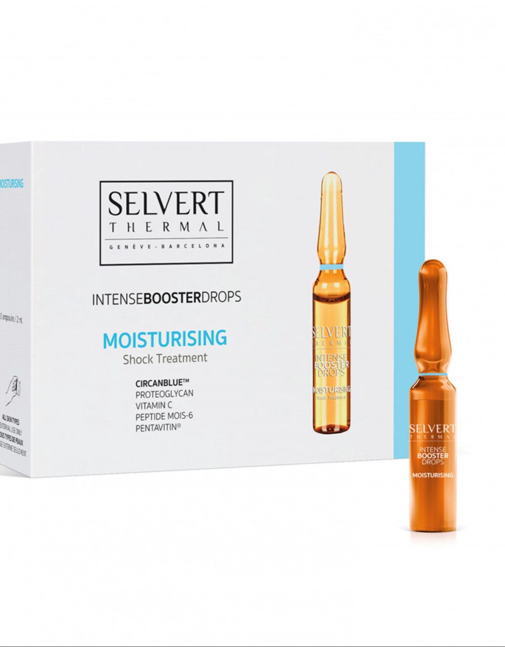 Gesichtspflege Feuchtigkeit Booster Ampullen, Heimprodukt
