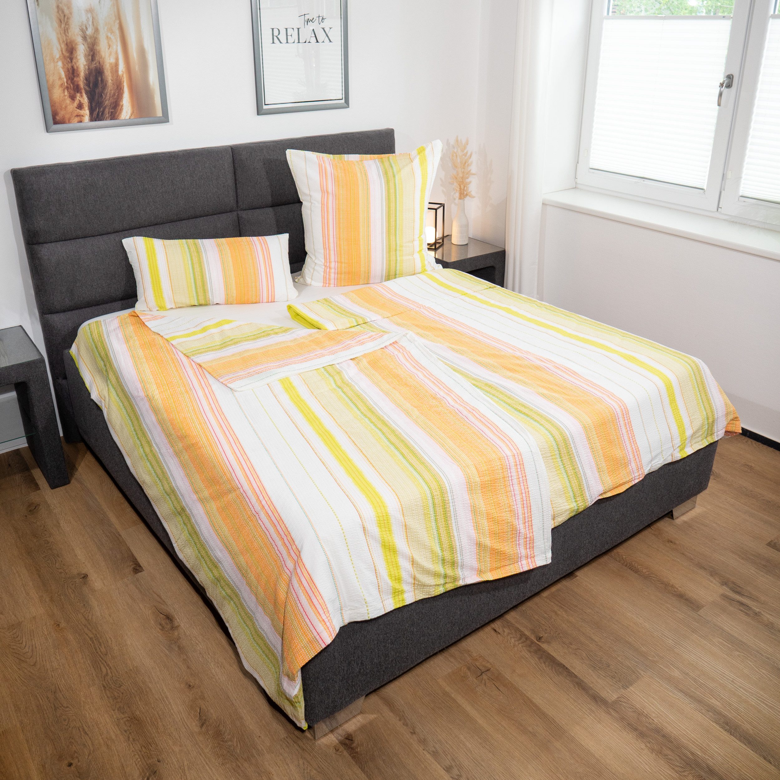 Janine Bettwäsche Deluxe Premium, Seersucker, 2 günstig online kaufen