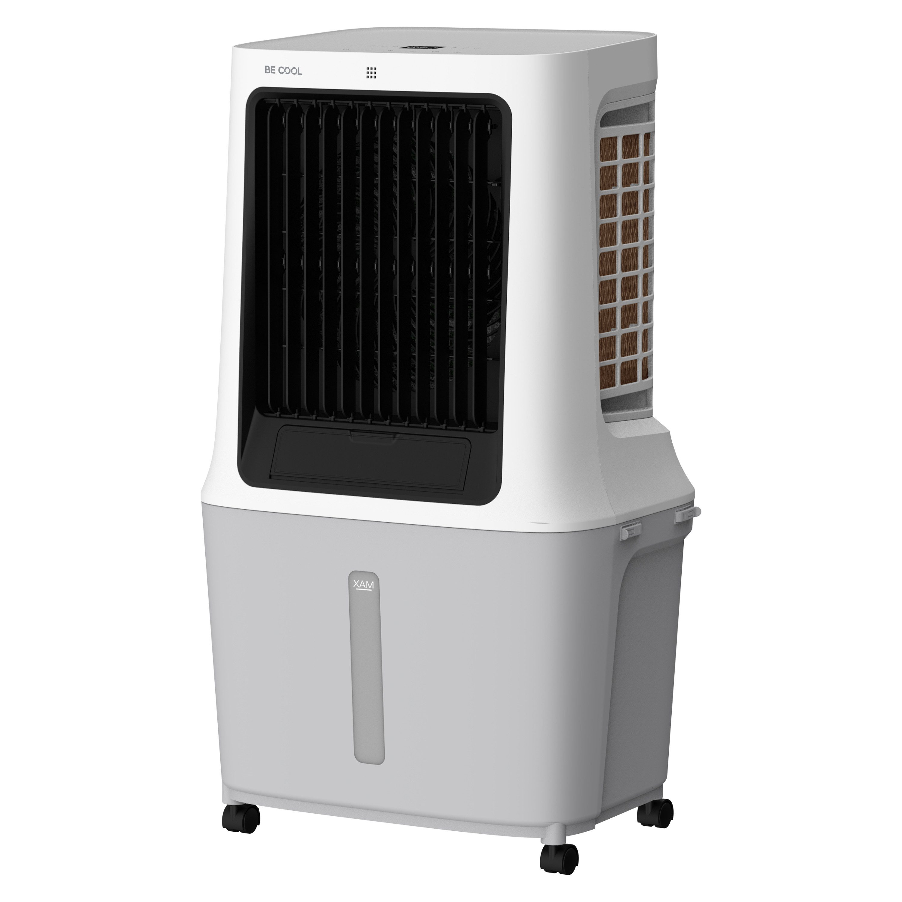be cool Ventilatorkombigerät BC30ACP2501W, Tank abnehmbar, platzsparende Aufbewahrung, Spezial Vortex Rotor, WiFi
