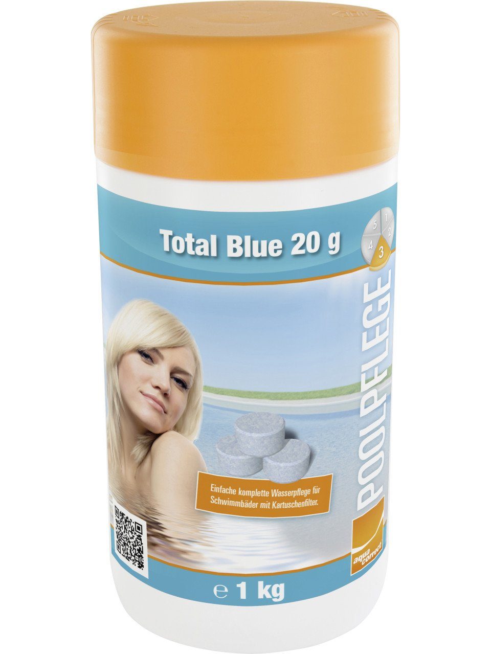 Steinbach Poolpflege Steinbach Poolpflege Total Blue Chlorprodukt 1 kg