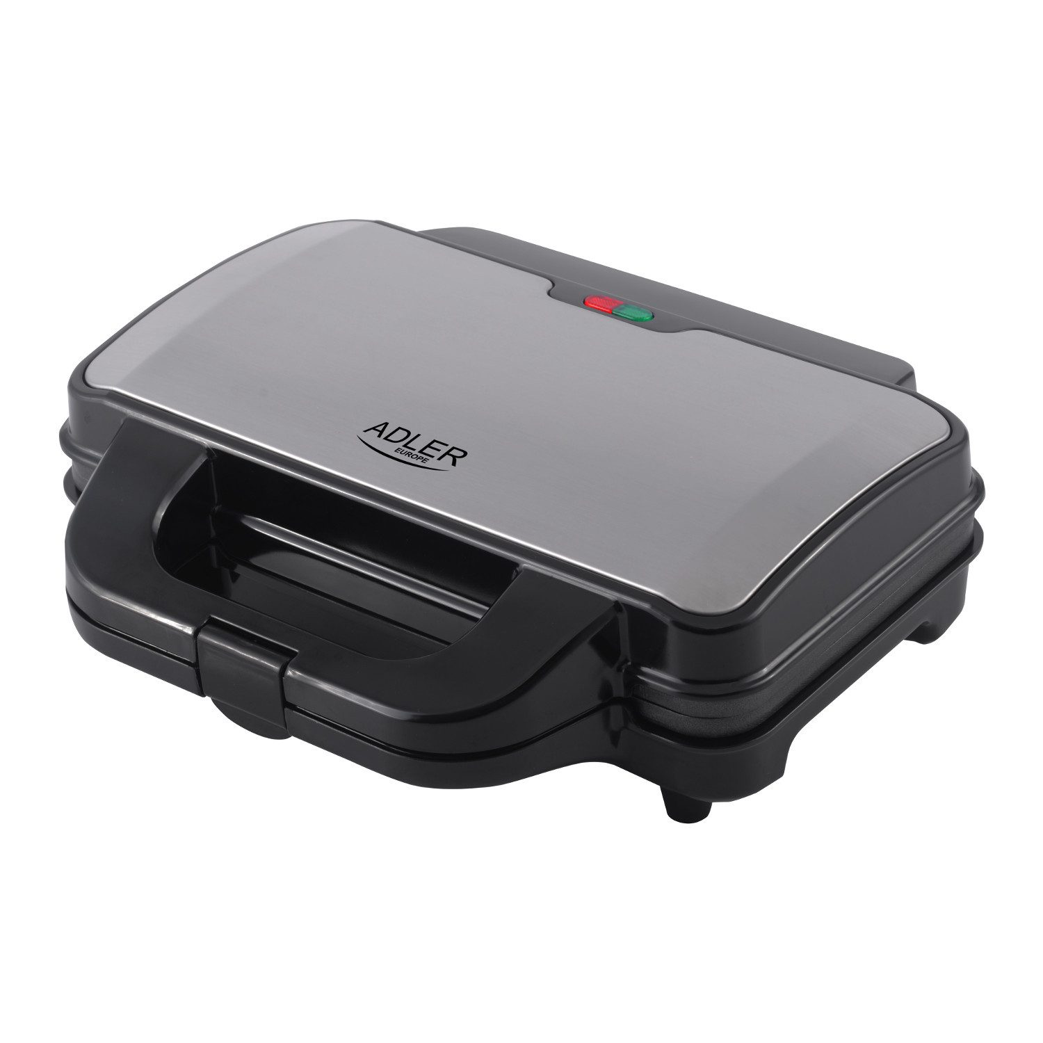 Adler Sandwichmaker AD 3043, 1300,00 W, Sandwichtoaster, Größe XXL, 1300W