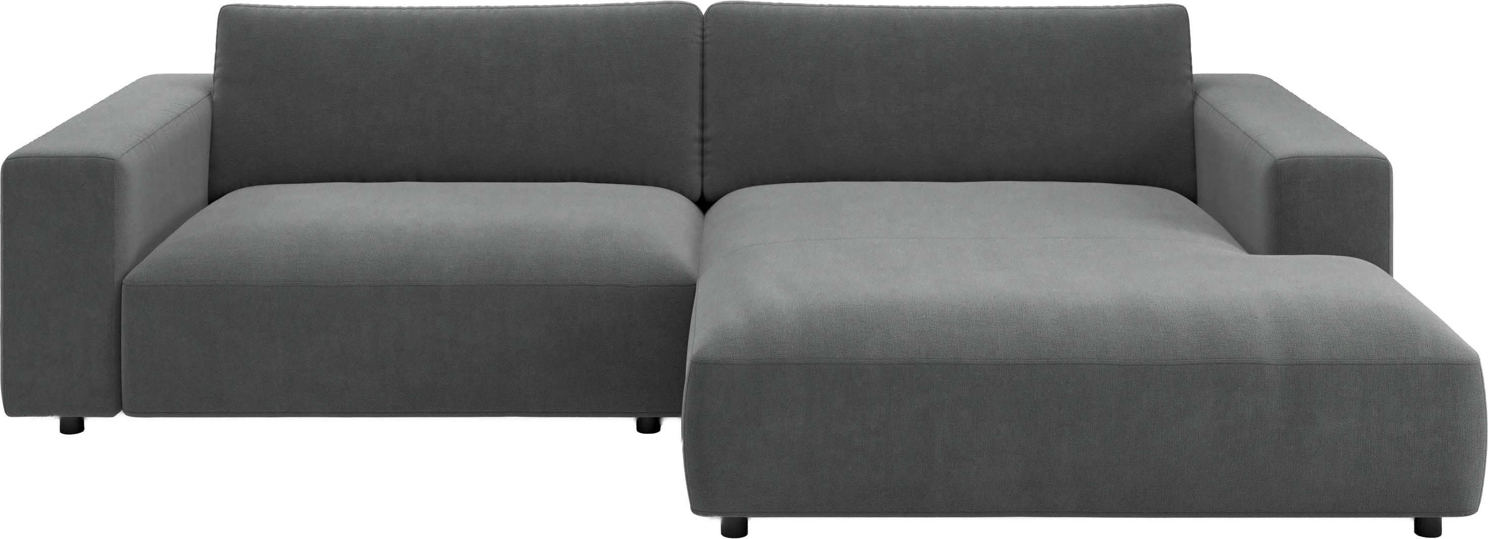 Musterring Ecksofa MR LUCIA, Charakterstarker Lounge-Komfort von Musterring, XXL-Longchair, erstklassige Kammerkissen & zeitloser Look