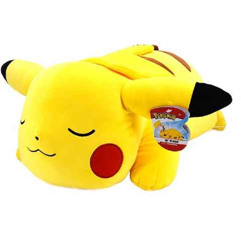 Jazwares Plüschfigur Pokémon schlafendes Pikachu Plüschtier 45 cm