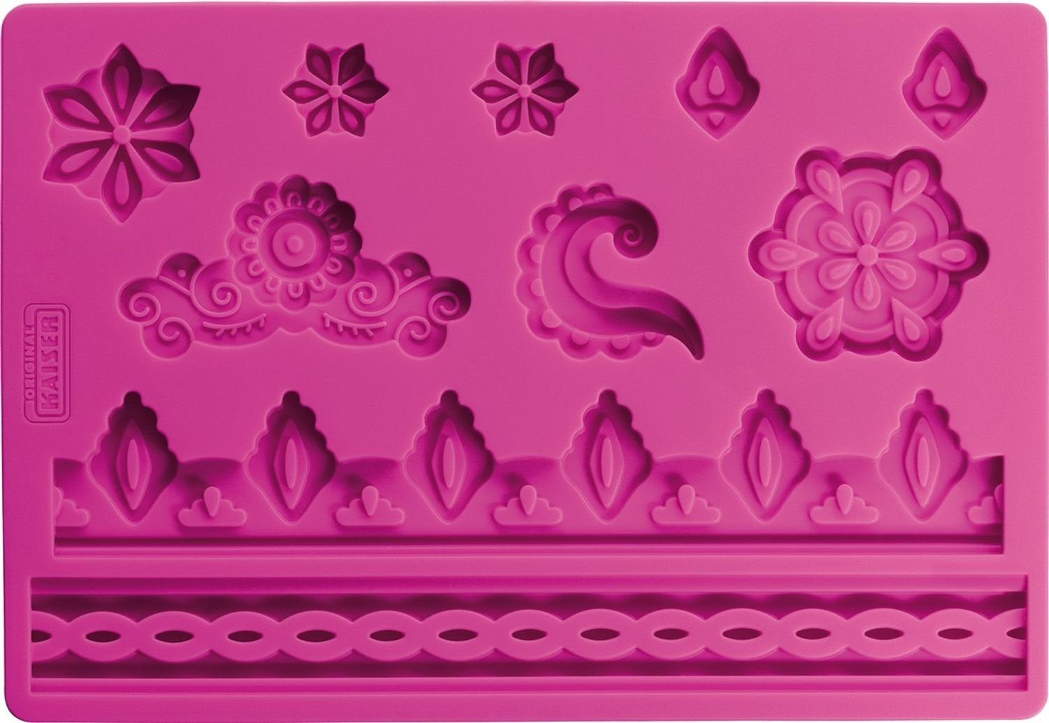 Kaiser Backform ORIGINAL KAISER KAI Silikon-Motivmatten 2300670096 Deko-matte Ornament