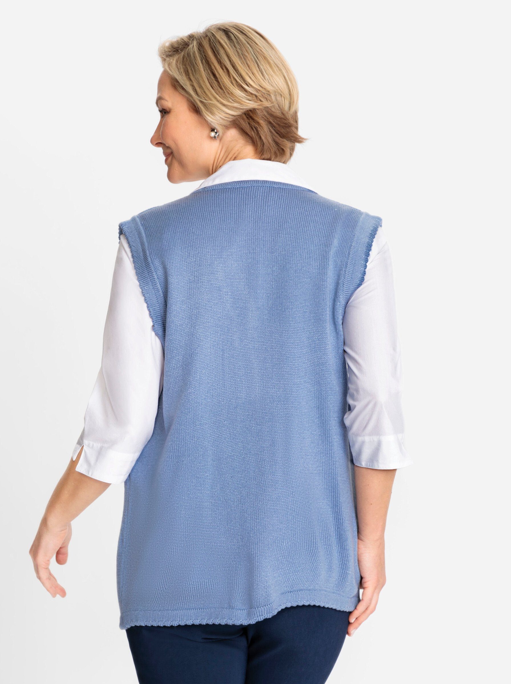 Witt Strickweste Strickweste Ärmellos günstig online kaufen