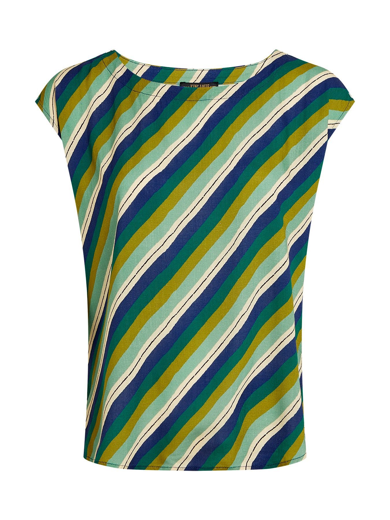 King Louie Kurzarmshirt Selly Top Cliff