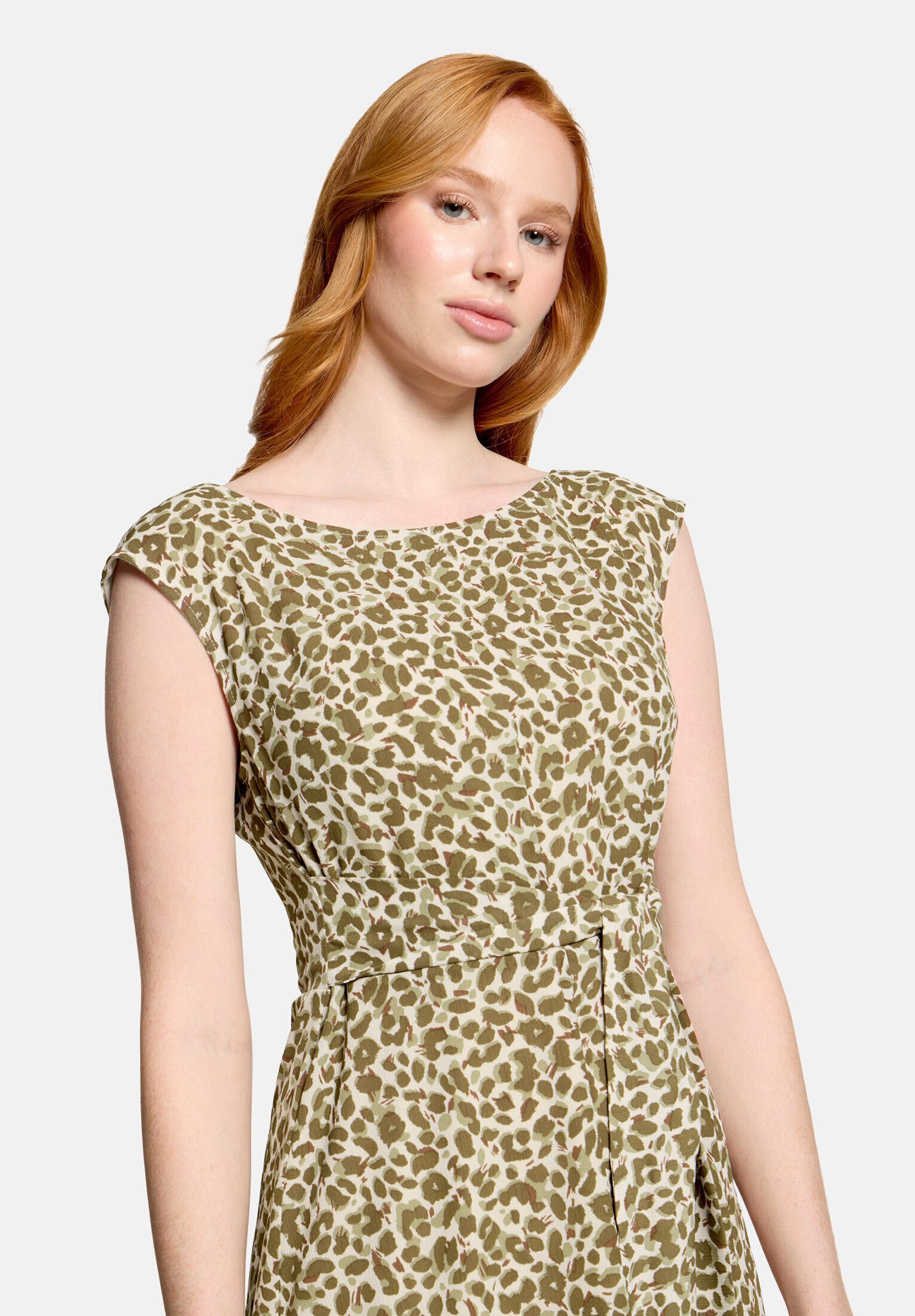 Betty Barclay Chiffonkleid Damen mit Bindegürtel