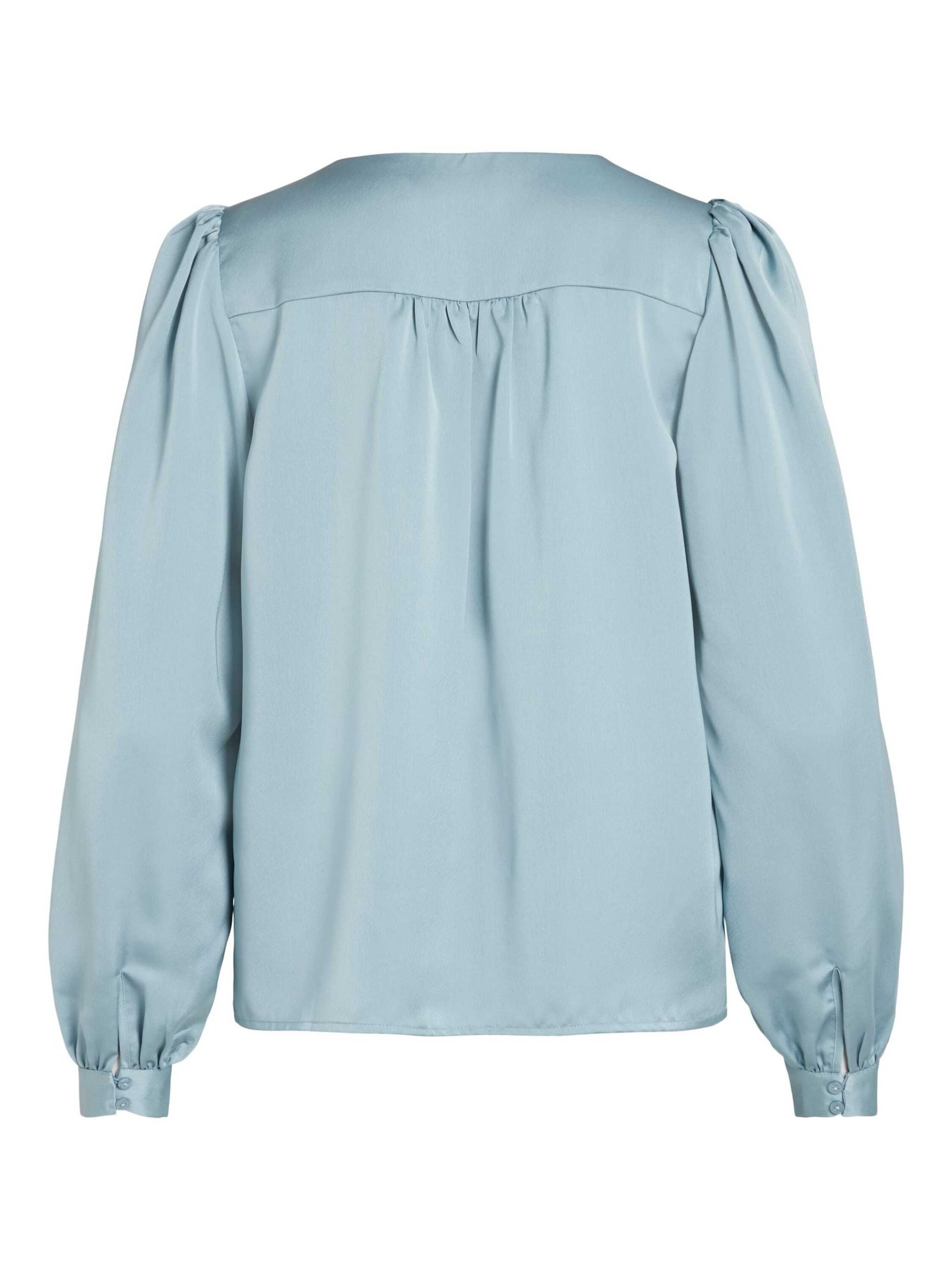 Vila Langarmbluse (1-tlg) Drapiert/gerafft