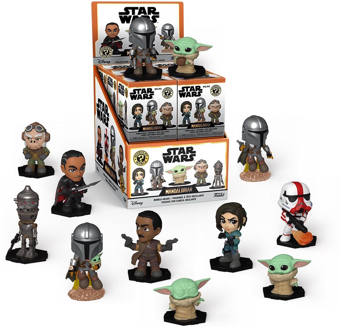 Funko Spielfigur Star Wars - The Mandalorian Mystery Minis -e