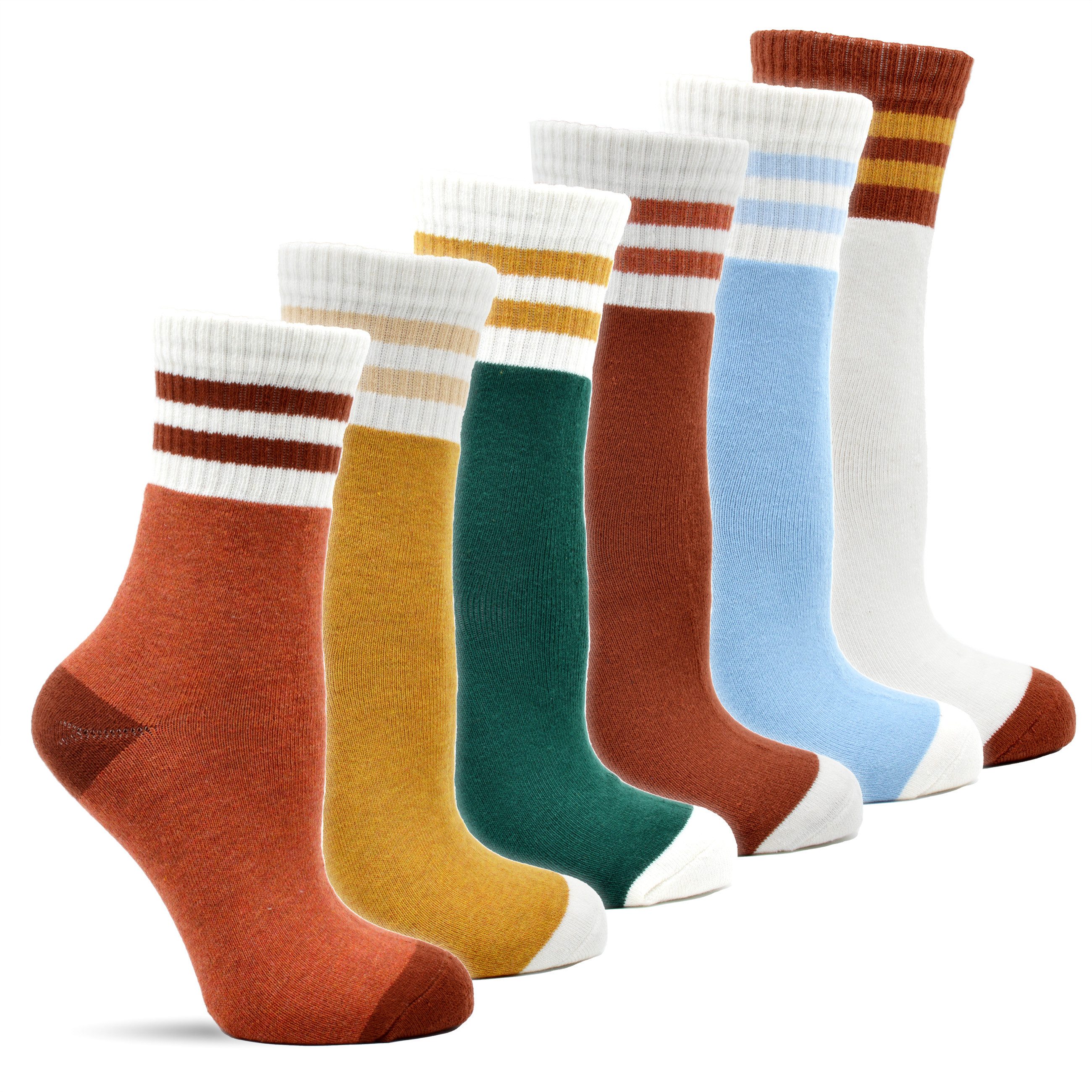 Frostfighter Thermosocken bunte Wintersocken für Damen (6-Paar) Vollfrottee günstig online kaufen