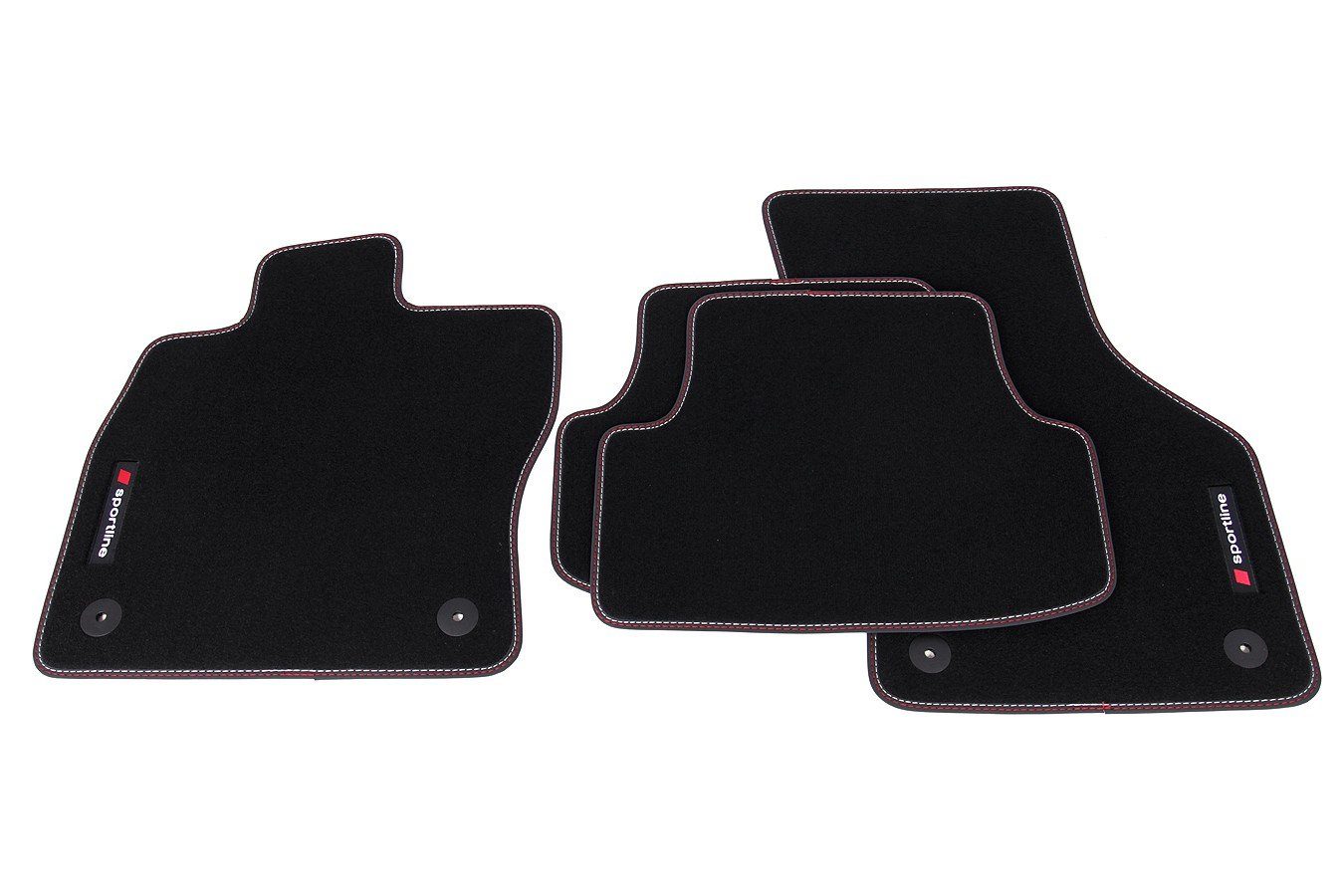 Auto-Fußmatten C450 Automatten Set passgenau für Seat Leon 3 5F ST Kombi 2012-2019