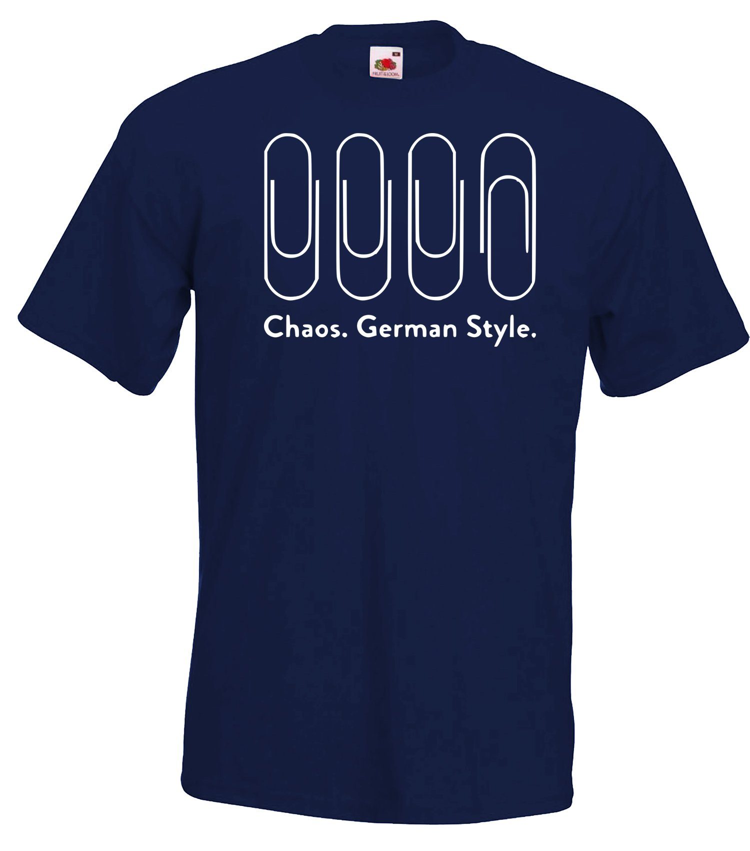 Youth Designz T-Shirt Chaos German Style Herren T-Shirt mit lustigen Frontp günstig online kaufen