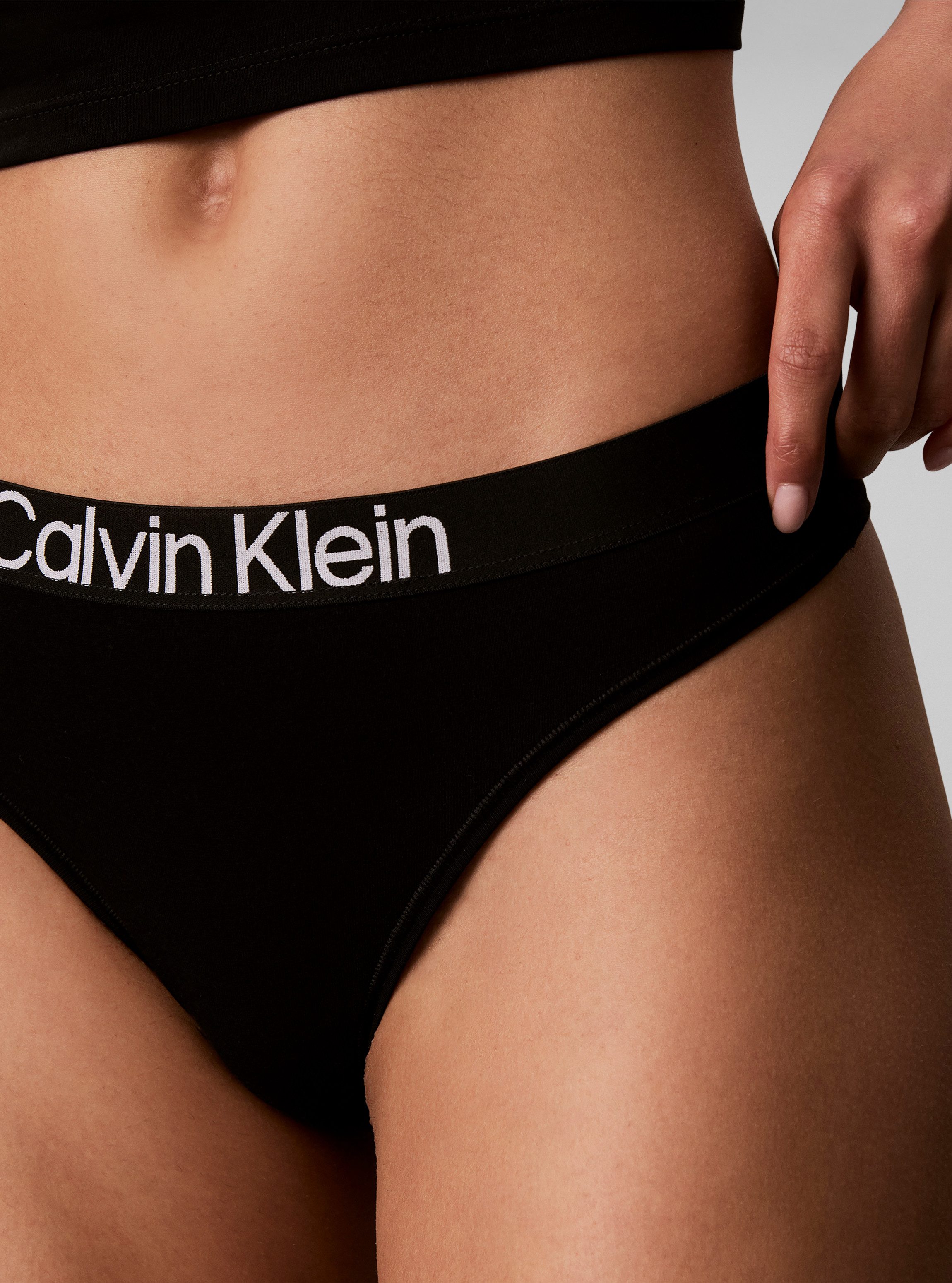 Calvin Klein Underwear Tanga THONG 5PK (Packung, 5-St., 5er-Pack) Mit elastischem Bund – Bild 4 von 5