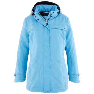 Coastguard Funktionsjacke Damen Outdoor-Jacke mit abnehmbarer Kapuze - wasserdicht atmungsaktiv