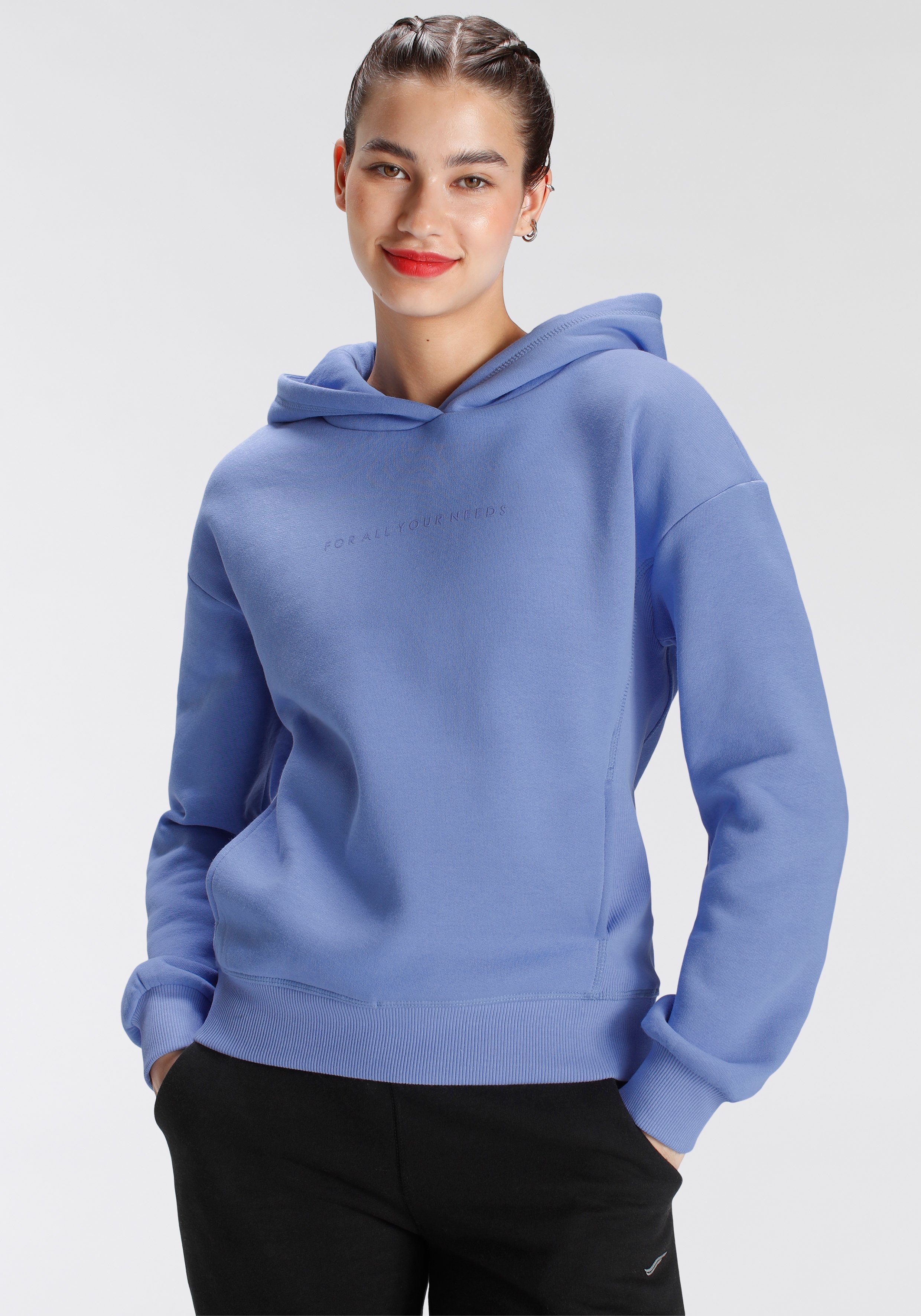 FAYN SPORTS Kapuzensweatshirt Essential in Oversize Form