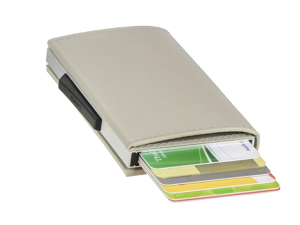 Ögon Kartenetui Cascade, Alucase Minibörse, mit RFID Kartenetui blaster-silver Kartenbörse, Schutz