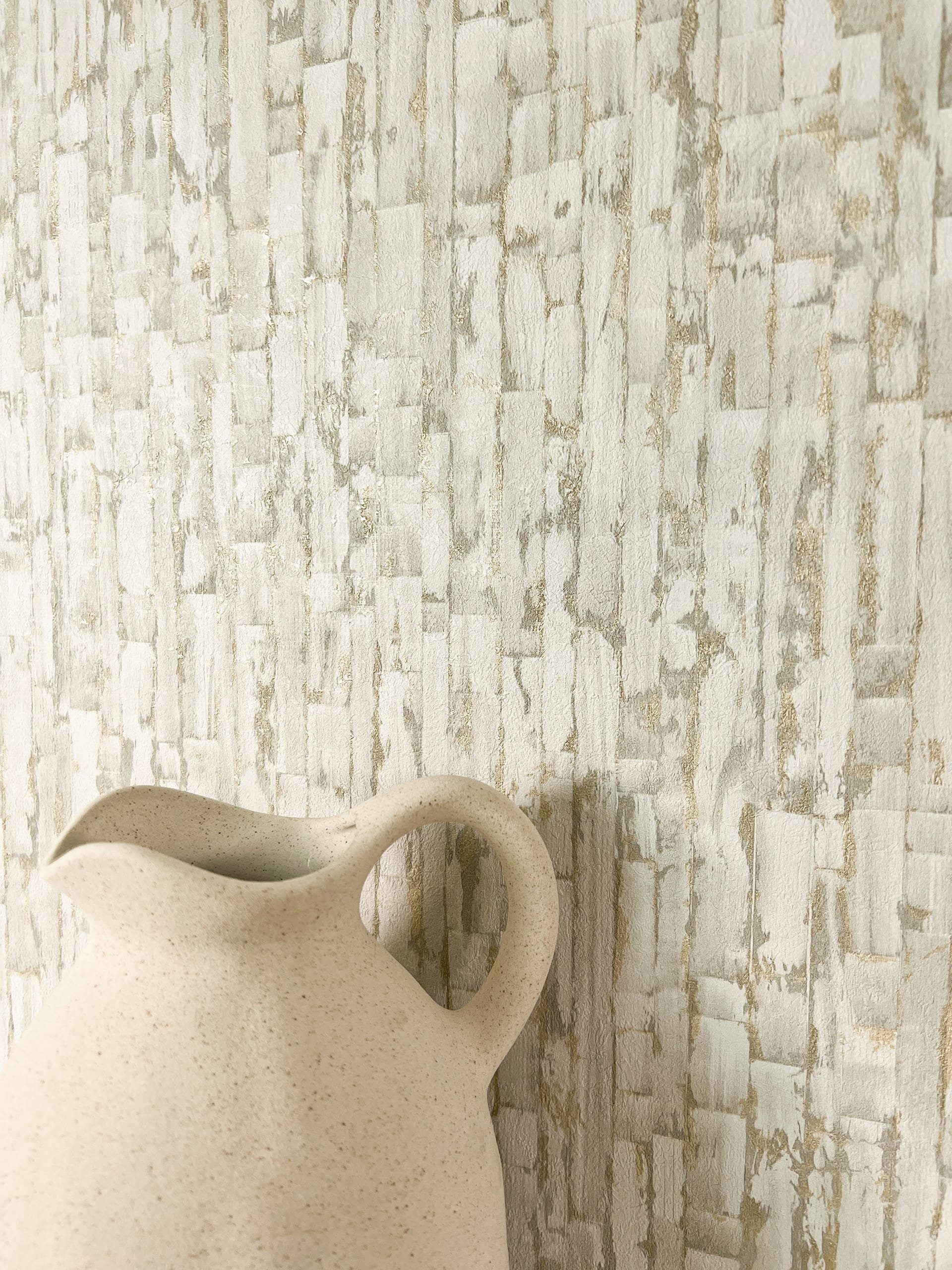 Newroom Vliestapete, Beige Tapete Modern Linien günstig online kaufen