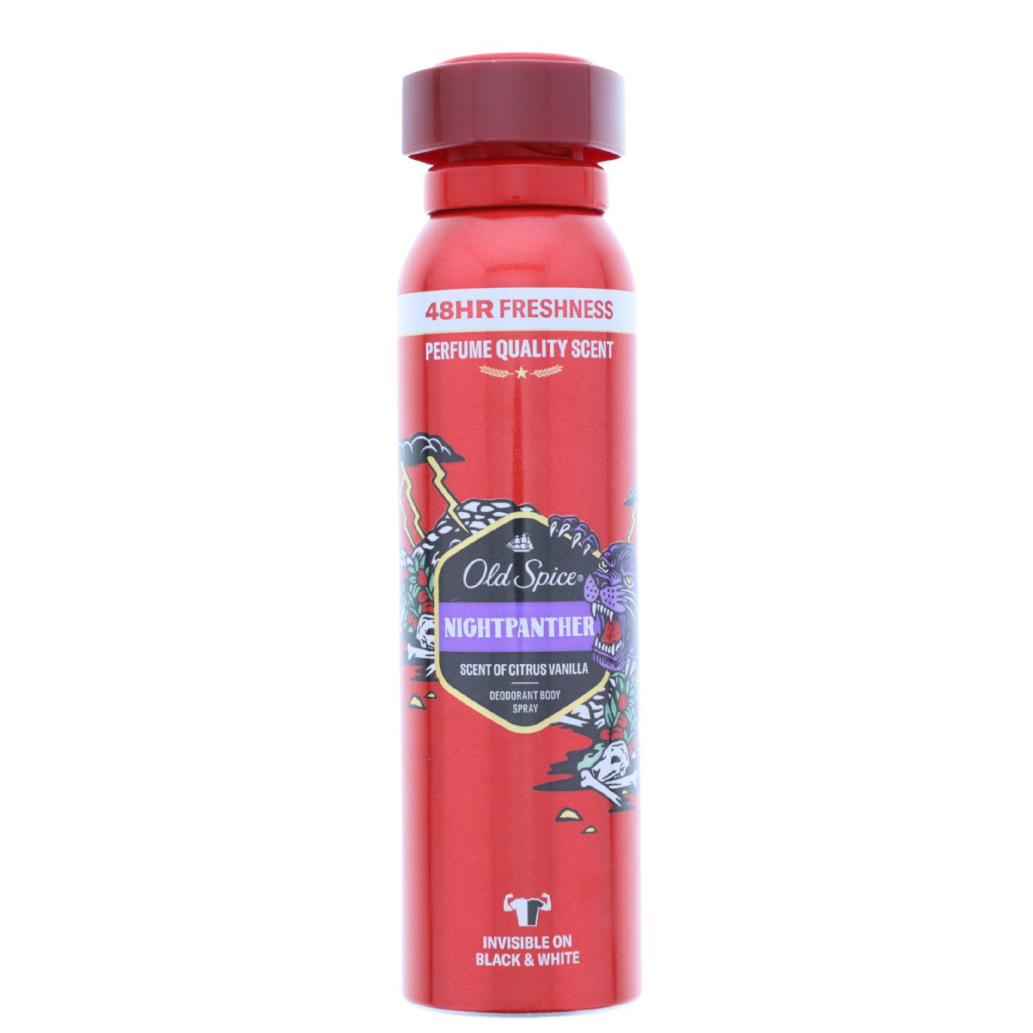 Old Spice Bodyspray Old Spice Nightpanther Deospray for Man 150 ml Duft in Parfumqualität