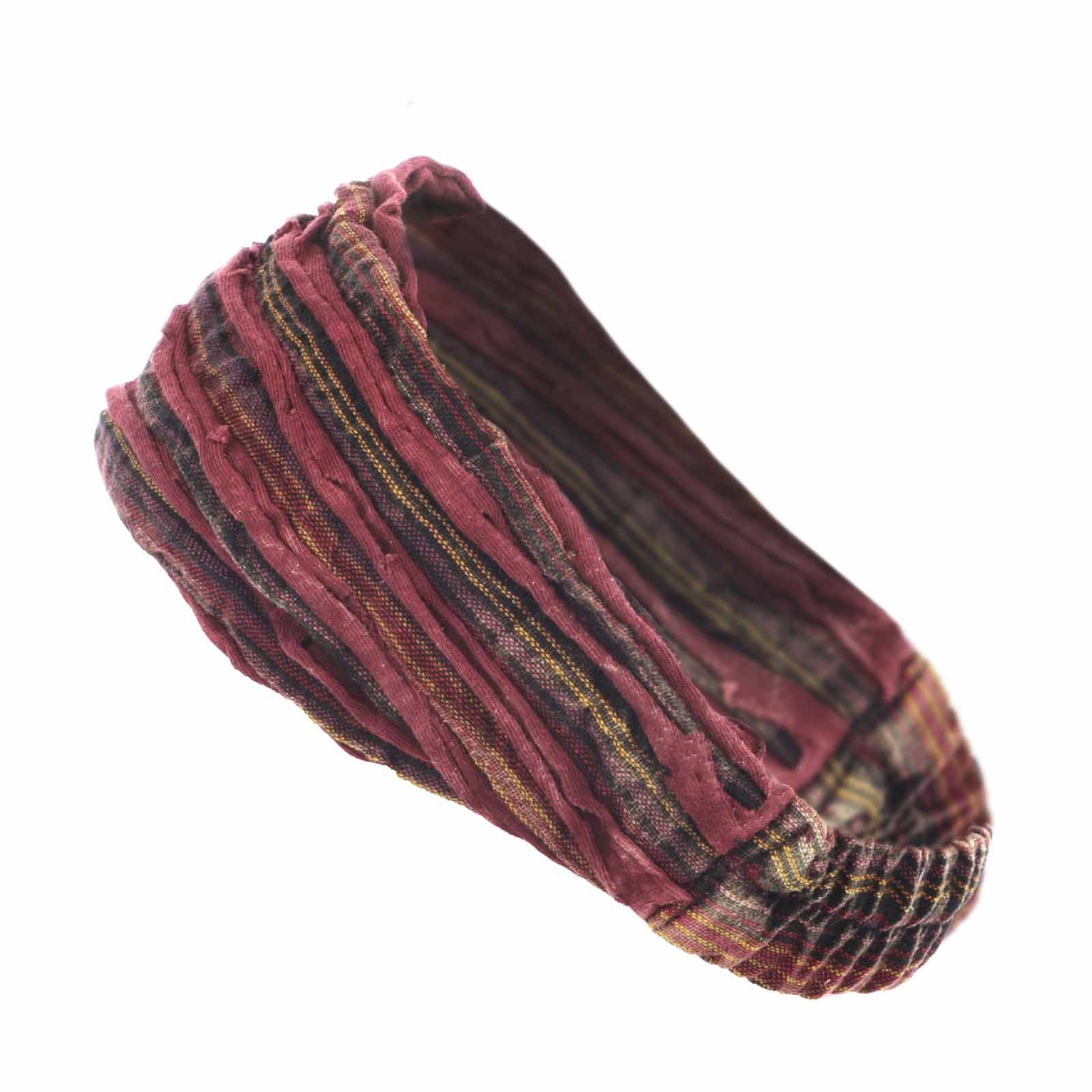 KUNST UND MAGIE Stirnband Unisex Hippie Stonewashed Batik Kopfband Stirnband Yoga Bandana Fair