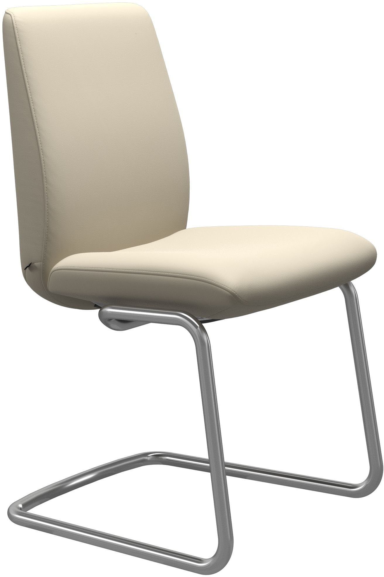 Stressless® Polsterstuhl Laurel, Low Back, Розмір L, mit Beinen aus Stahl in Schwarz matt
