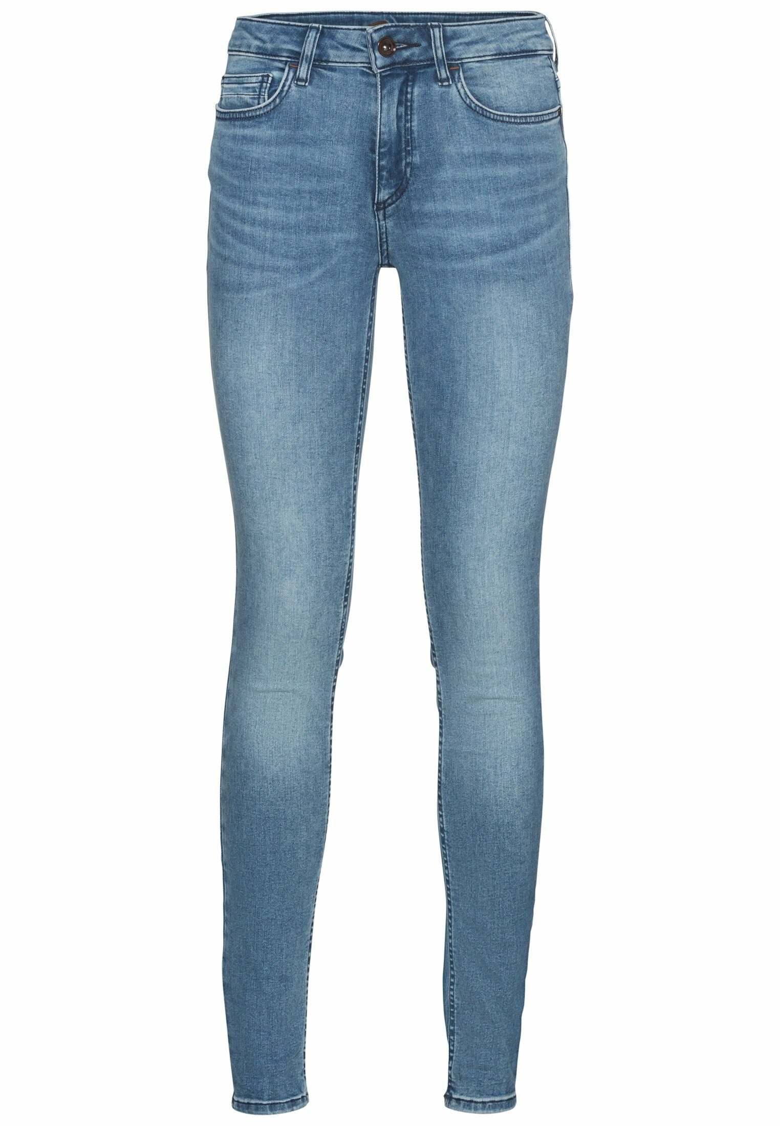Fit camel Fit Slim 5-Pocket-Jeans Slim active Hellblau