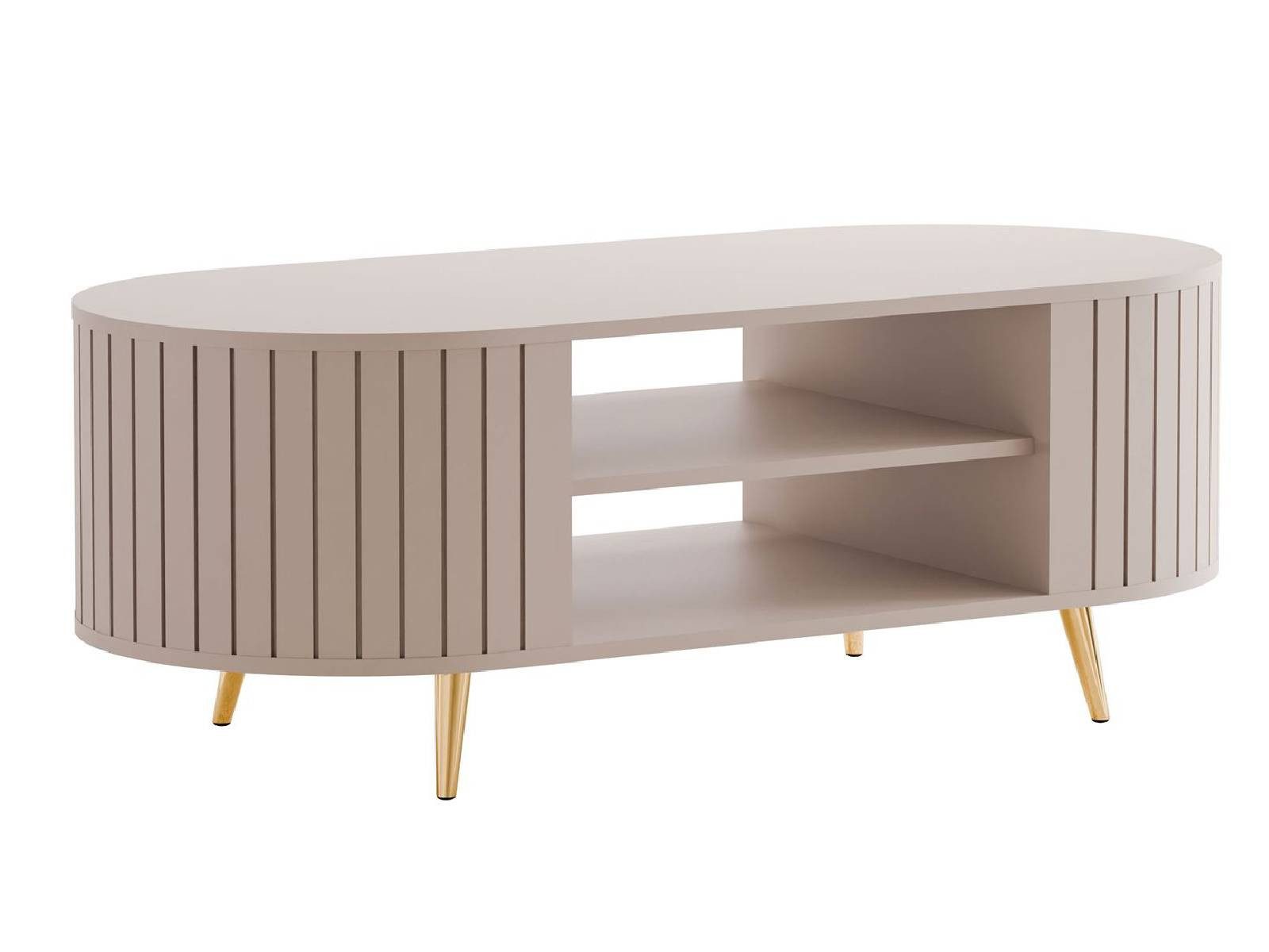 yourhouse24 Couchtisch ELODIE mit Ablagefläche Kaschmir, günstig online kaufen