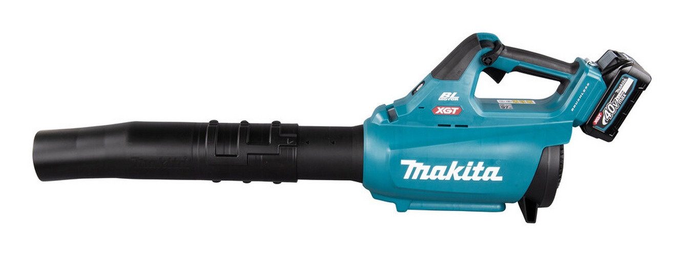 Makita Akku-Laubbläser, Gebläse 40V, UB001GM101, 0-960 m³/h, 0-64 m/s, 4 Ah Li-Ion - im Karton