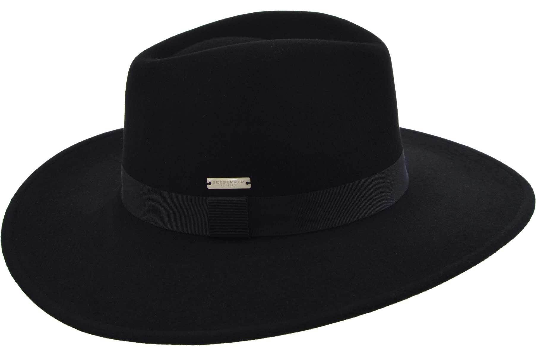 Seeberger Fedora Wollfilz Fedora 19897-0