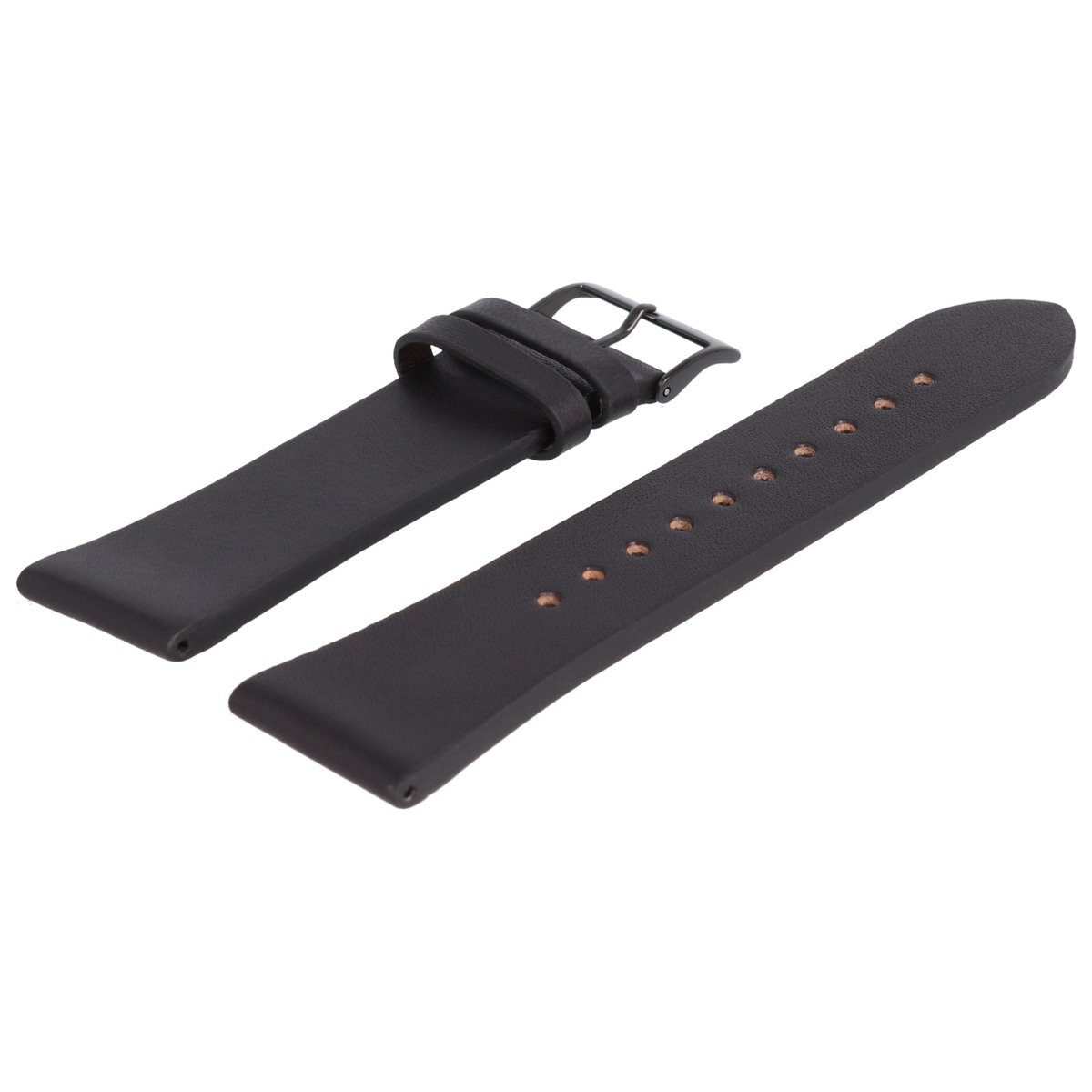 BOSS Uhrenarmband 24mm Leder Schwarz 659303128