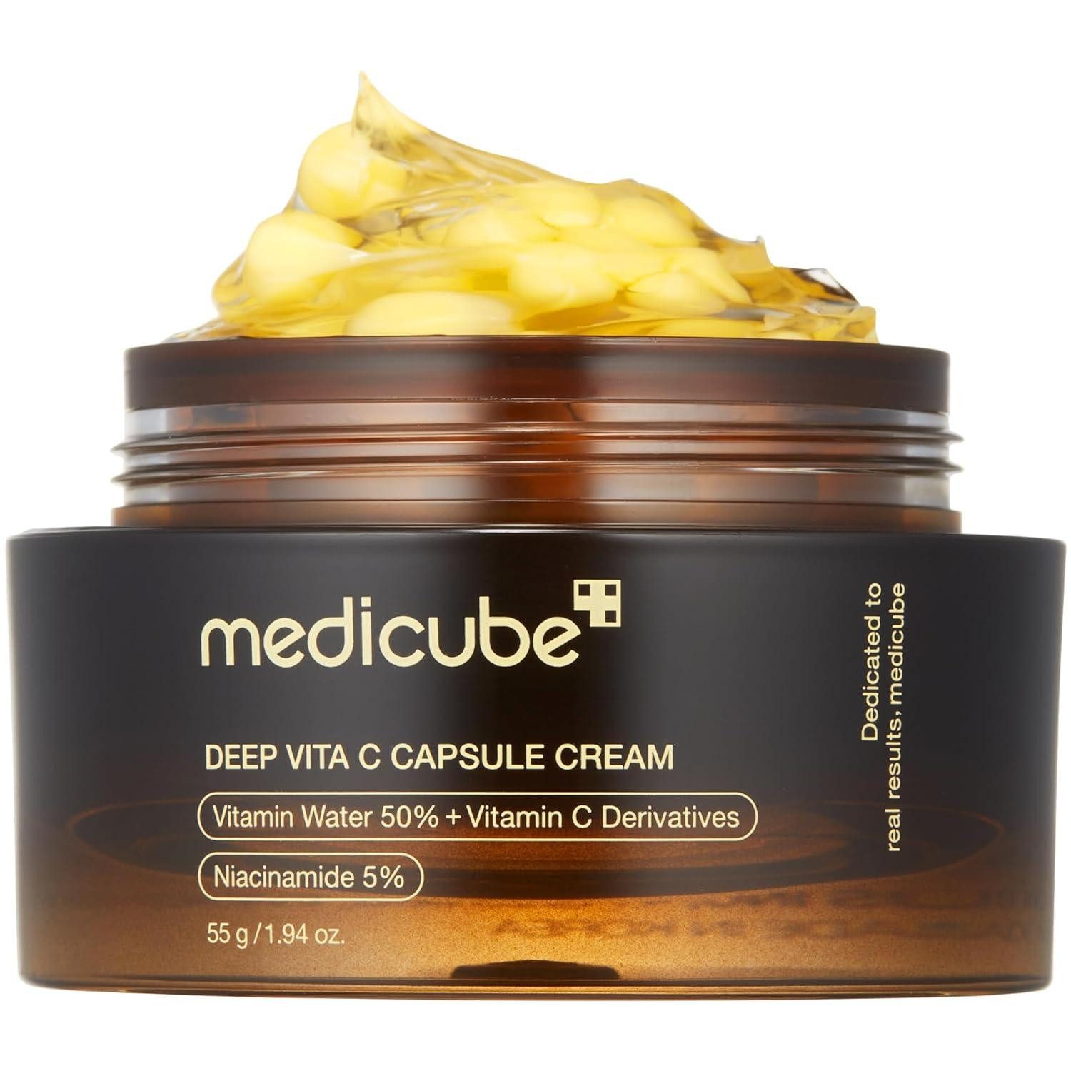Feuchtigkeitscreme Deep Vitamin C Golden Capsule Cream – Aufhellende Gesichtscreme mit