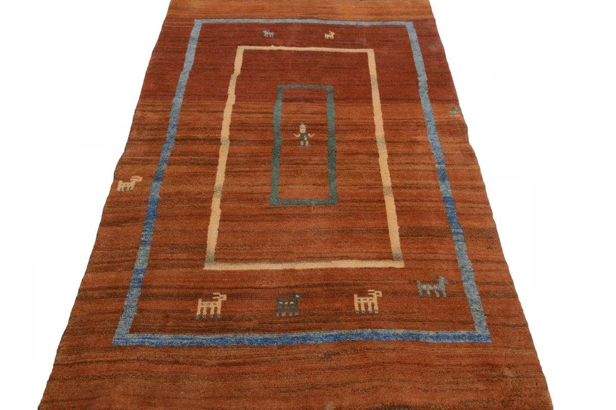 Orientteppich Perser Gabbeh Ghashghai rechteckig, Höhe: Nain 15 mm Handgeknüpfter Moderner, Trading, 113x184