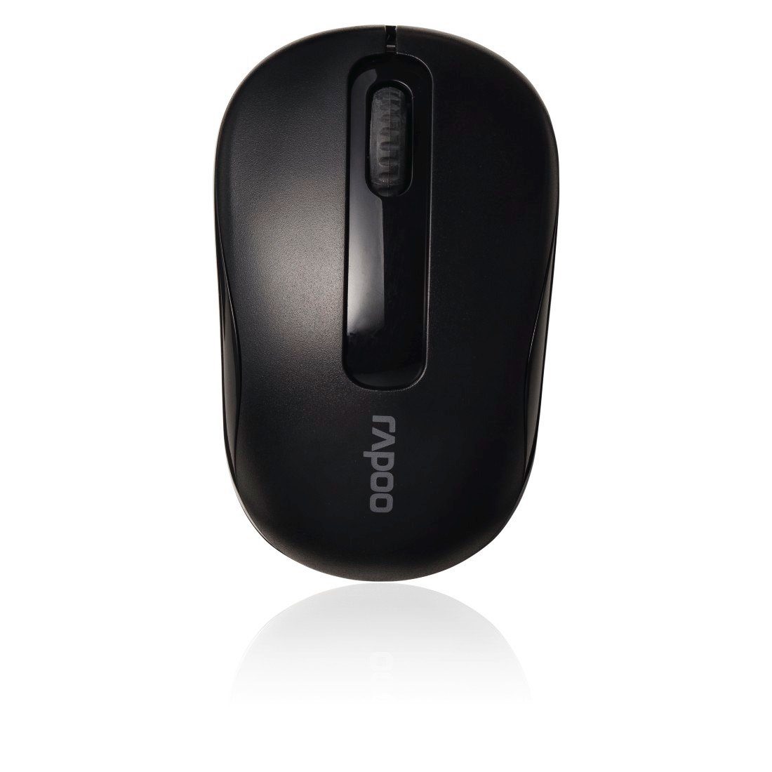 Rapoo M10 Plus kabellose Maus, (Funk) schwarz Maus DPI Verbindung, 1000 Wireless GHz 2.4