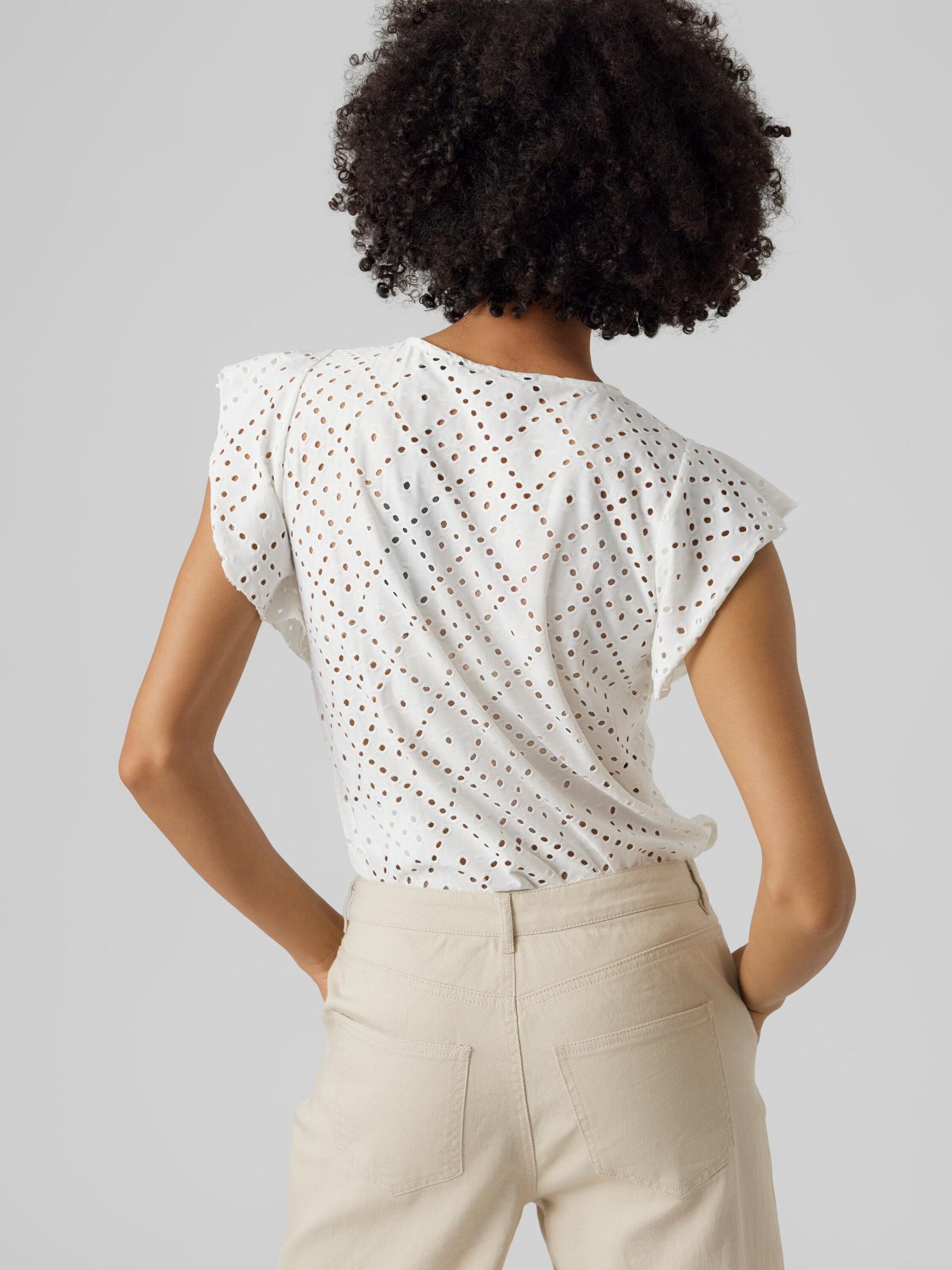 Vero Moda Funktionsbluse Tassa (1-tlg) Lochmuster – Bild 5 von 5