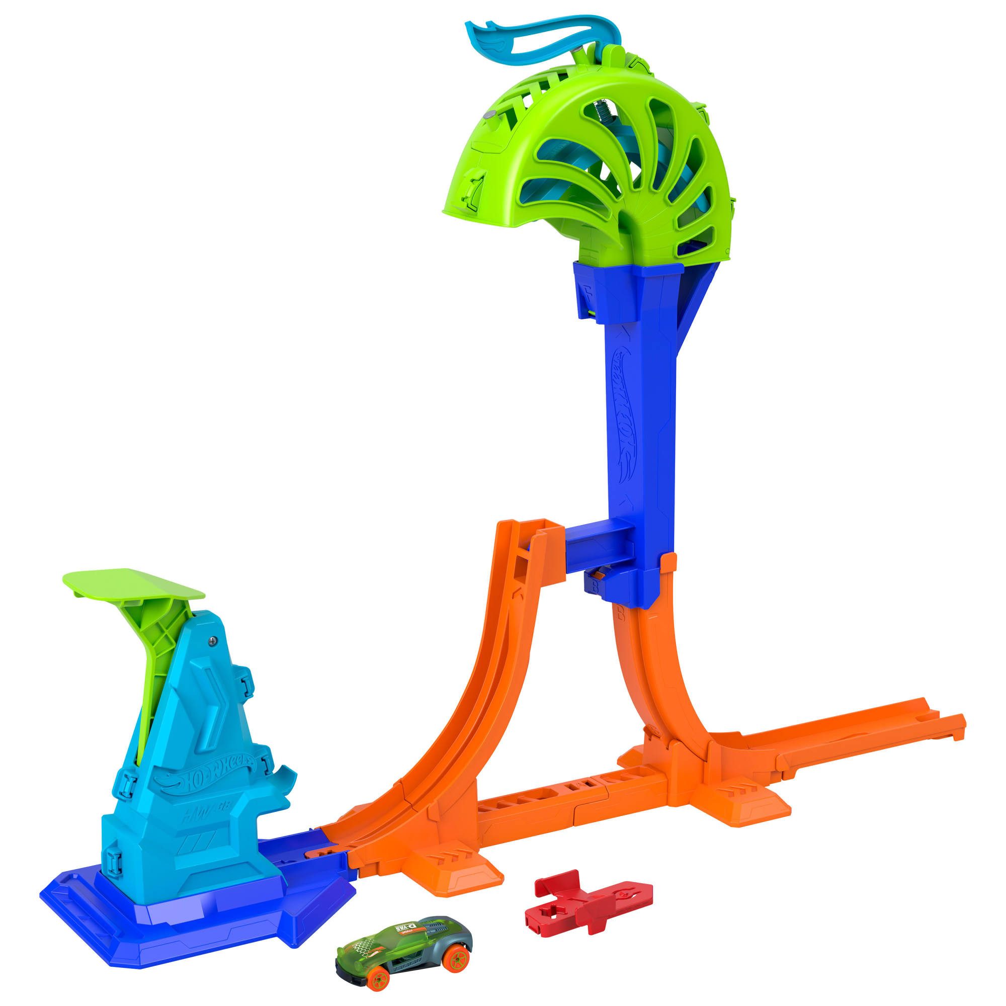 Hot Wheels Autorennbahn Hot Wheels Stunt Tracks Power Launch Champion