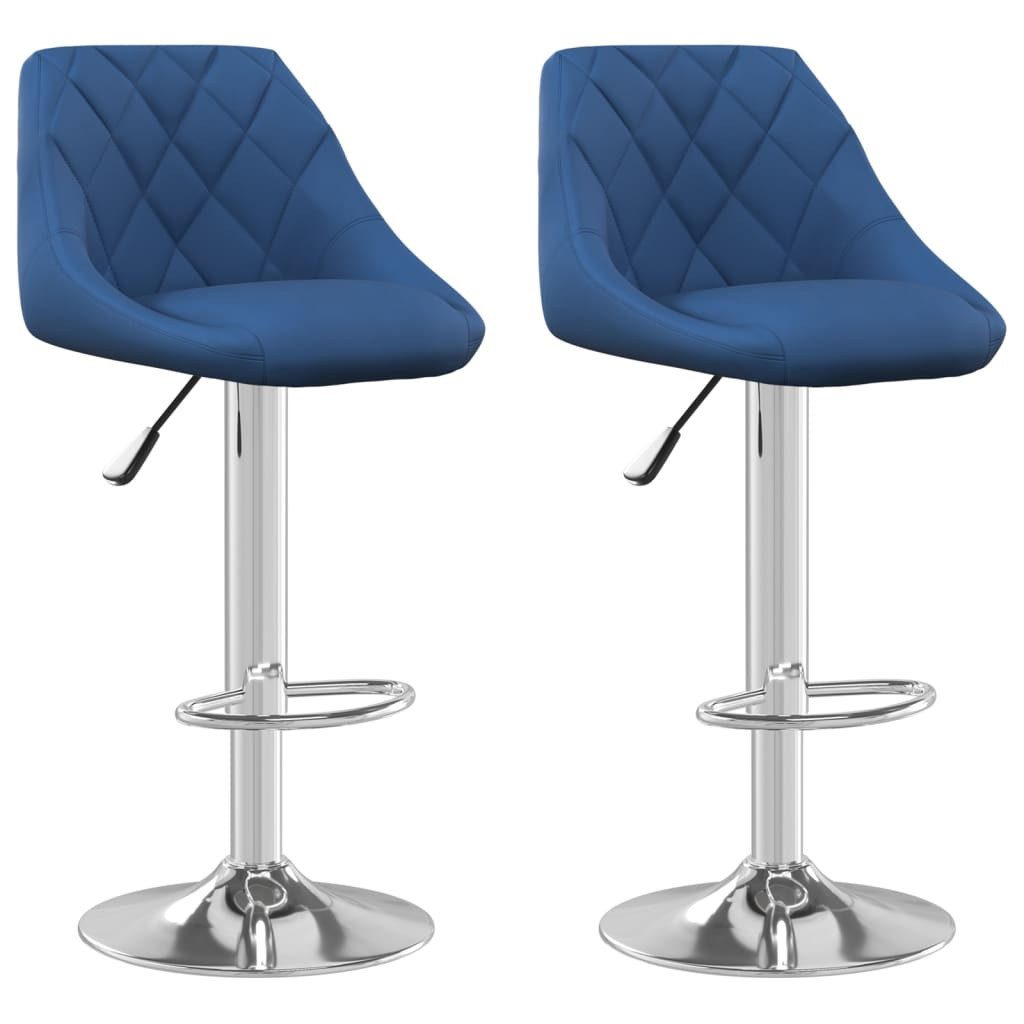 vidaXL Barhocker Barhocker 2 Stk. Blau günstig online kaufen