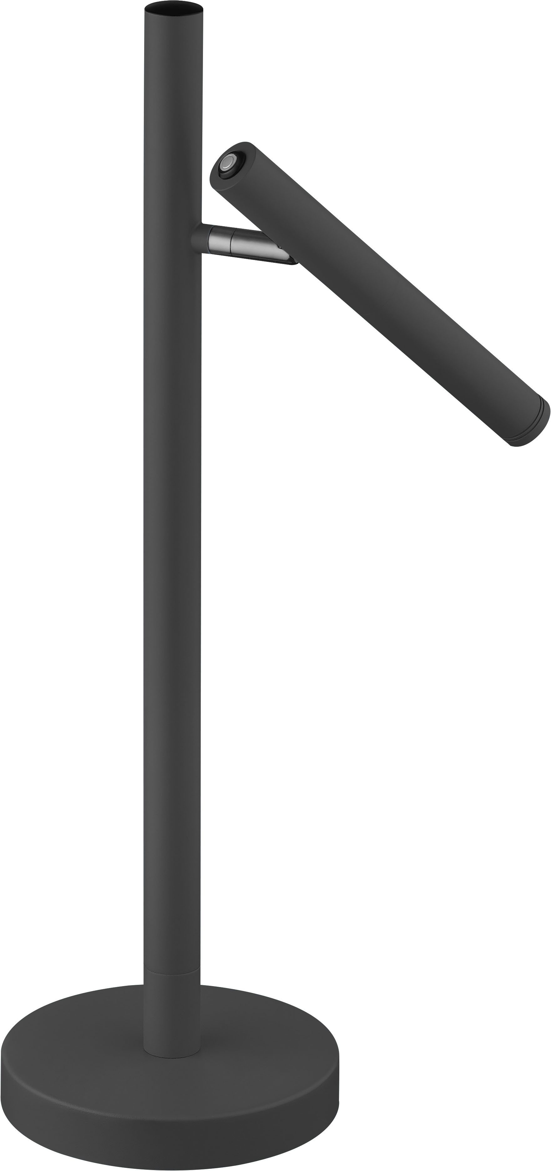HELL höllisch gutes Licht LED Tischleuchte STREAK-B, LED fest integriert, Warmweiß, Tastdimmer