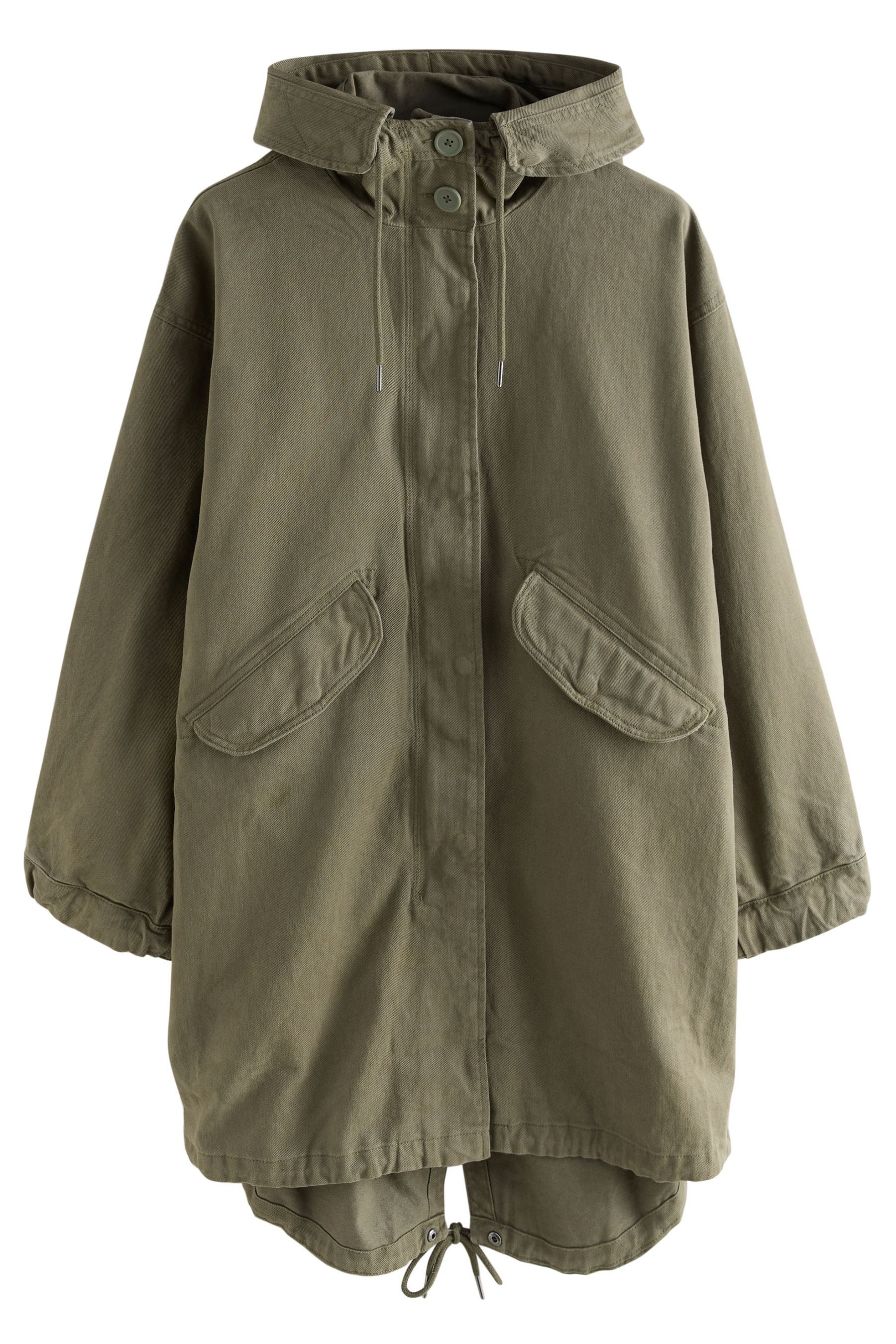 Next Parka Parka aus 100 % Baumwolle günstig online kaufen