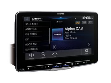 ALPINE iLX-F905DU8S mit schwenkbarem 9-Zoll Touchscreen für Fiat Ducato 8 Autoradio