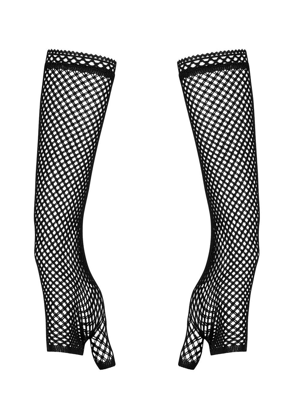 Obsessive Strickhandschuhe Darkie Netz-Handschuhe - schwarz (2-St) transpar günstig online kaufen