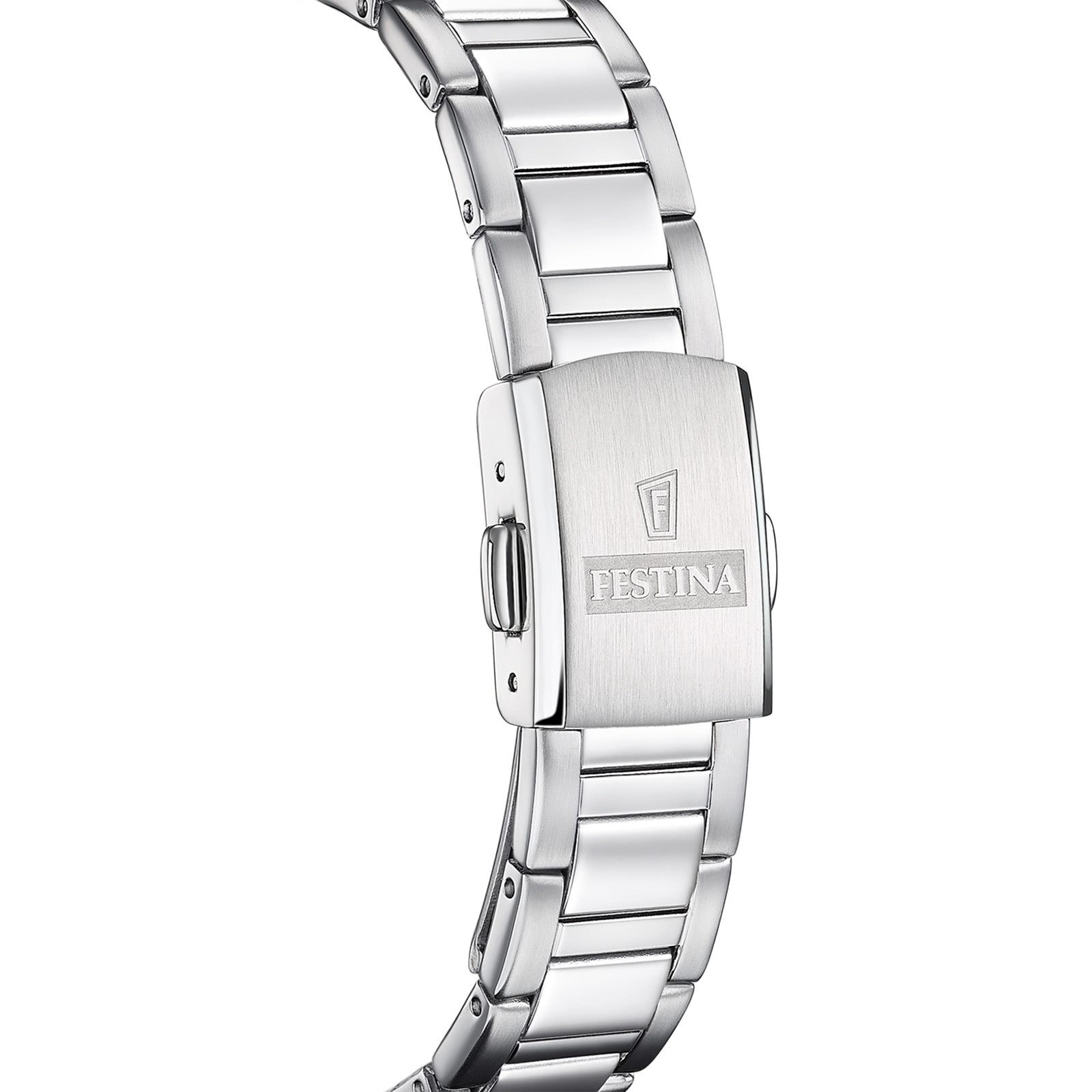 Festina Solaruhr Festina Damenuhr Edelstahl silber, (Solaruhr), Damen Solaruhr rund, Edelstahlarmband silber, Luxus