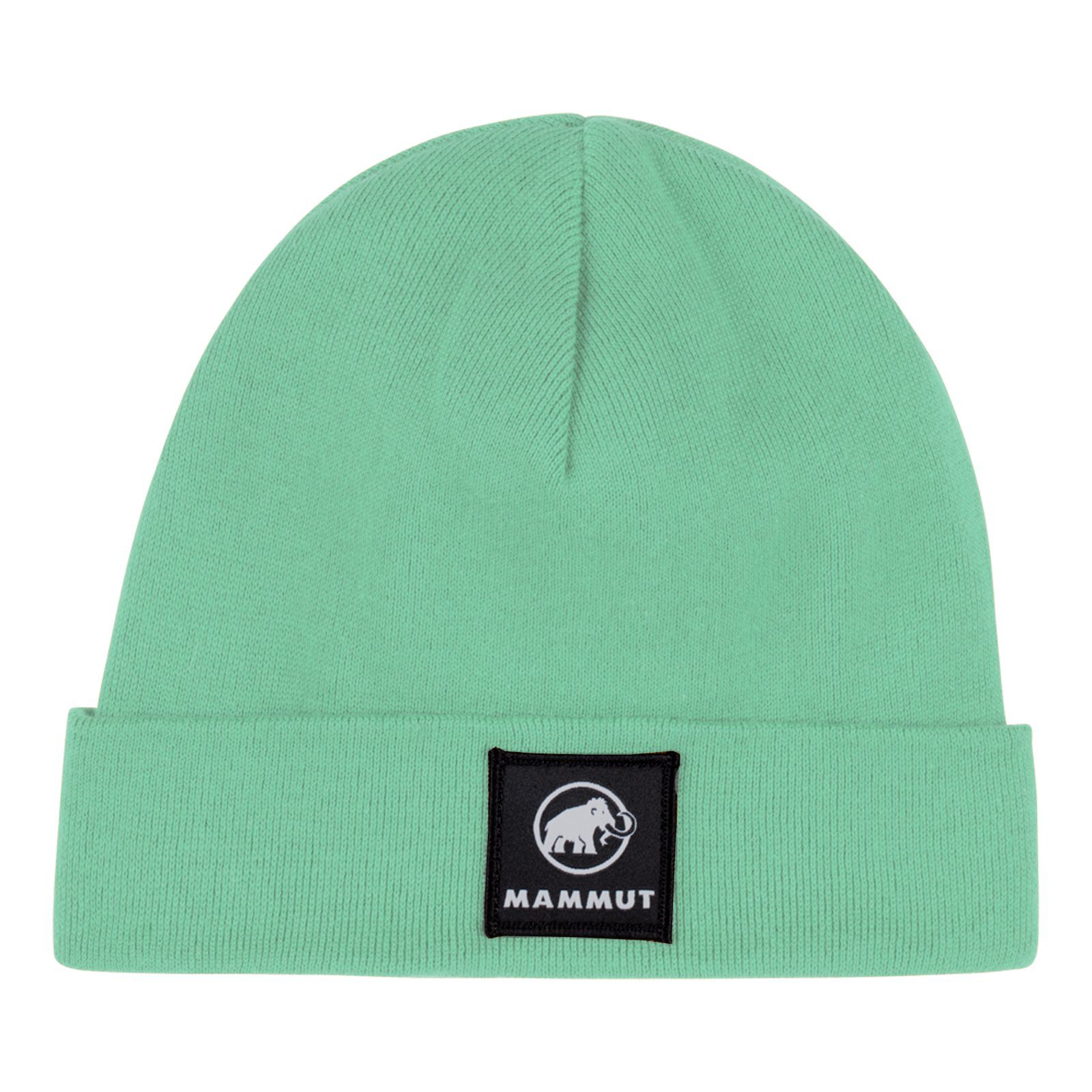 Mammut Beanie Fedoz mit Markenlogo-Aufnäher