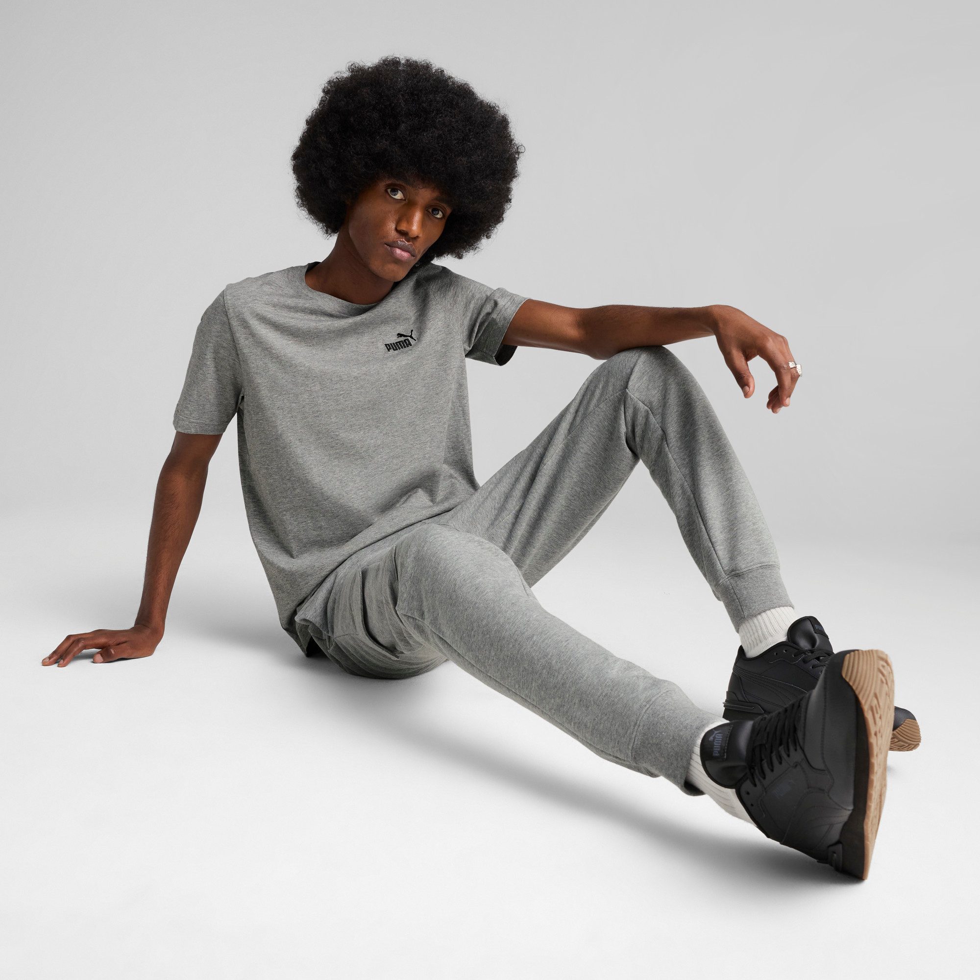 PUMA T-Shirt ESS SMALL NO. 1 LOGO TEE Regular Fit, Kurzarm, Rundhalsausschnitt