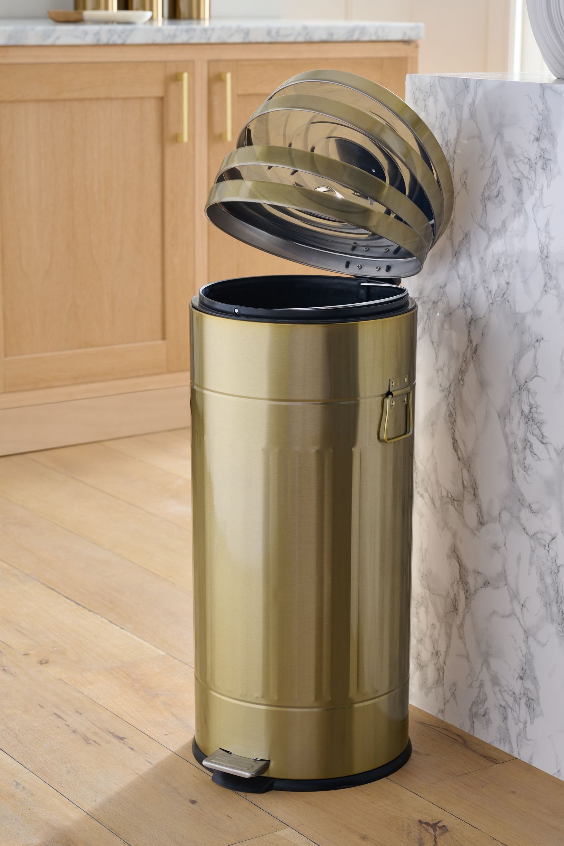 Next Mülleimer Vintage Abfalleimer mit Softclose-Deckel, 30 L
