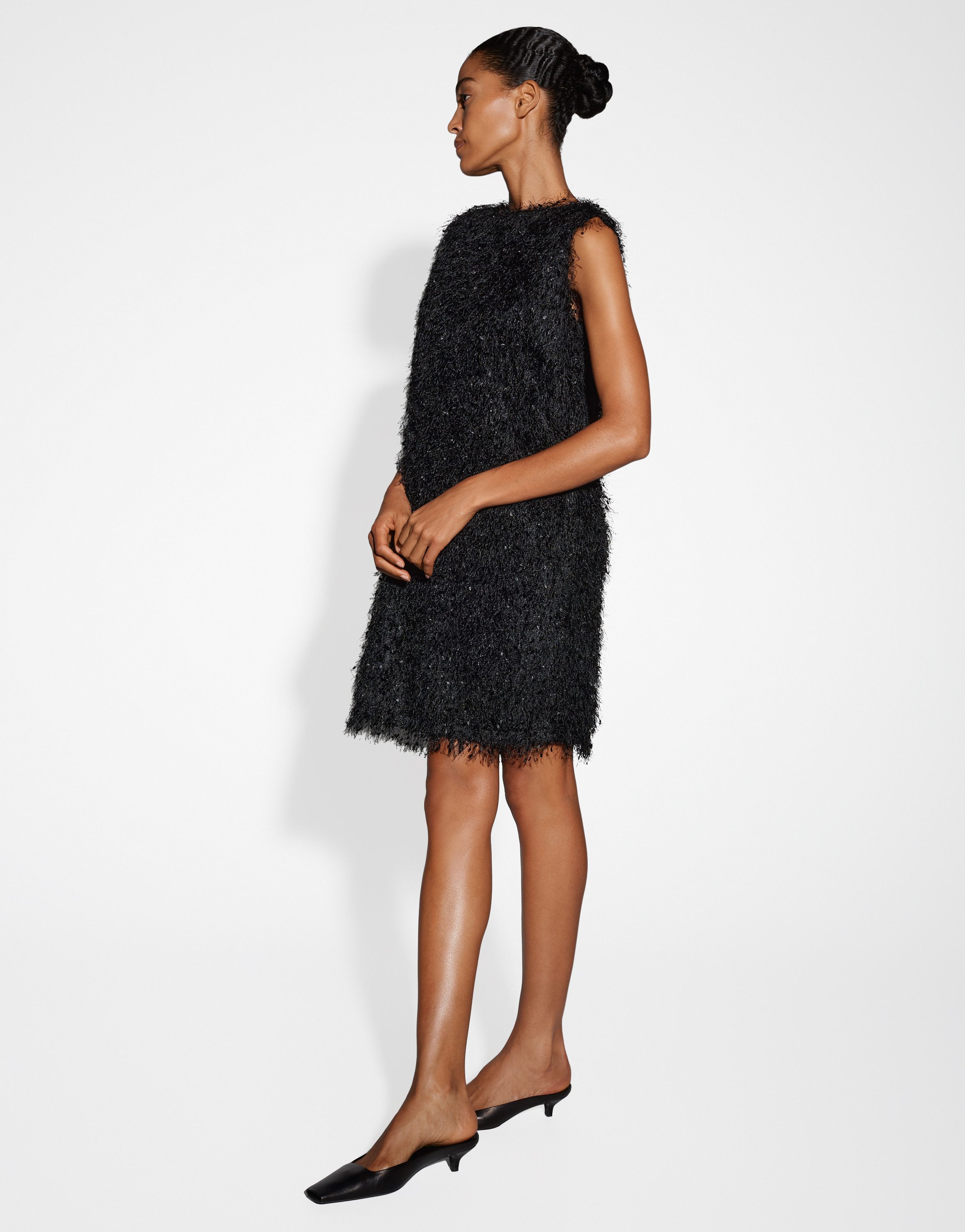 someday Jerseykleid QEDER in leichter Federoptik