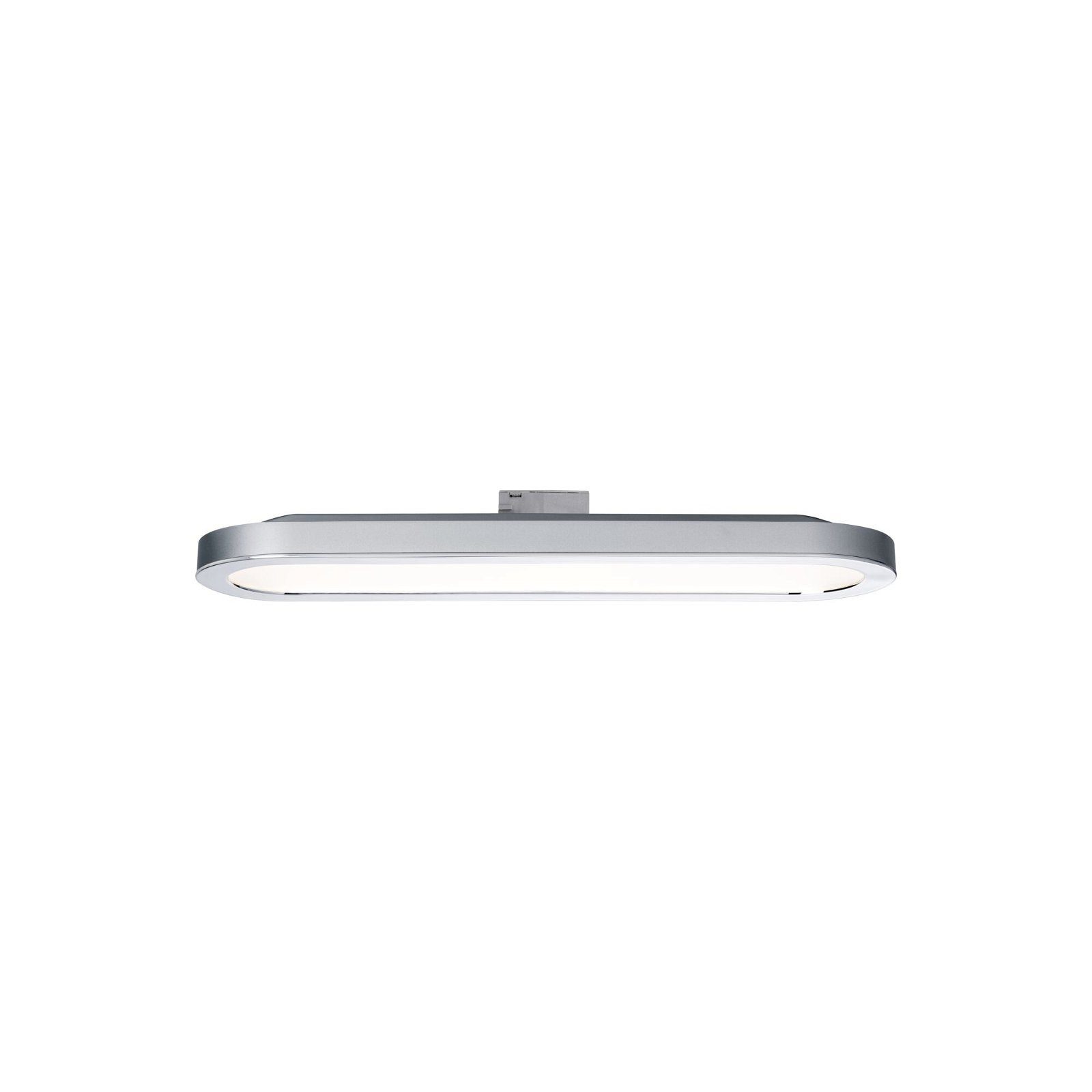 Paulmann Schienensystem-Leuchten URail Panel Loop 480lm 7W 2700K 230V Chrom matt, Chrom 7W, LED fest integriert, Warmweiß, Einzelspot, dimmbar