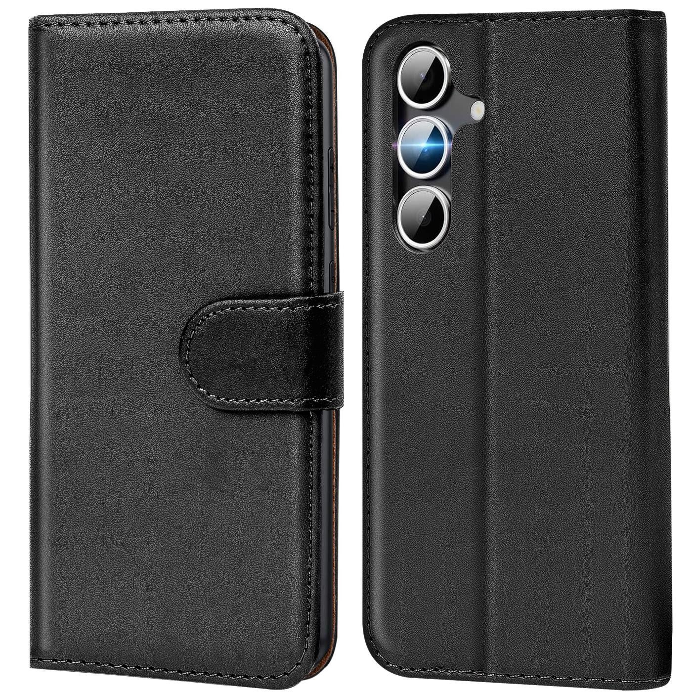 CoolGadget Handyhülle Wallet Klapp Tasche Book Case für Samsung Galaxy S25 FE, Hülle Klapphülle Flip Cover Etui Schutzhülle