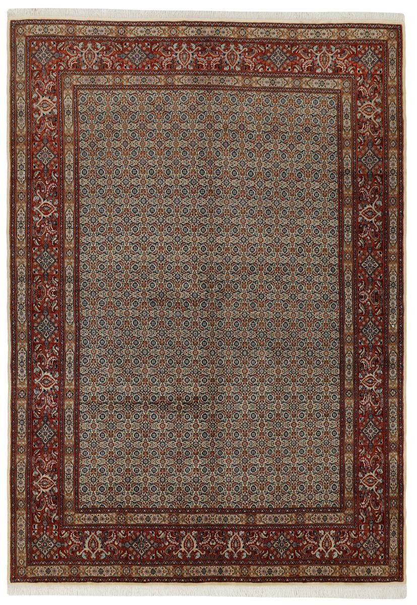 Nain Trading Orientteppich Moud Mahi 203x289 Handgeknüpfter Orientteppich / Perserteppich, rechteckig, Höhe: 12 mm